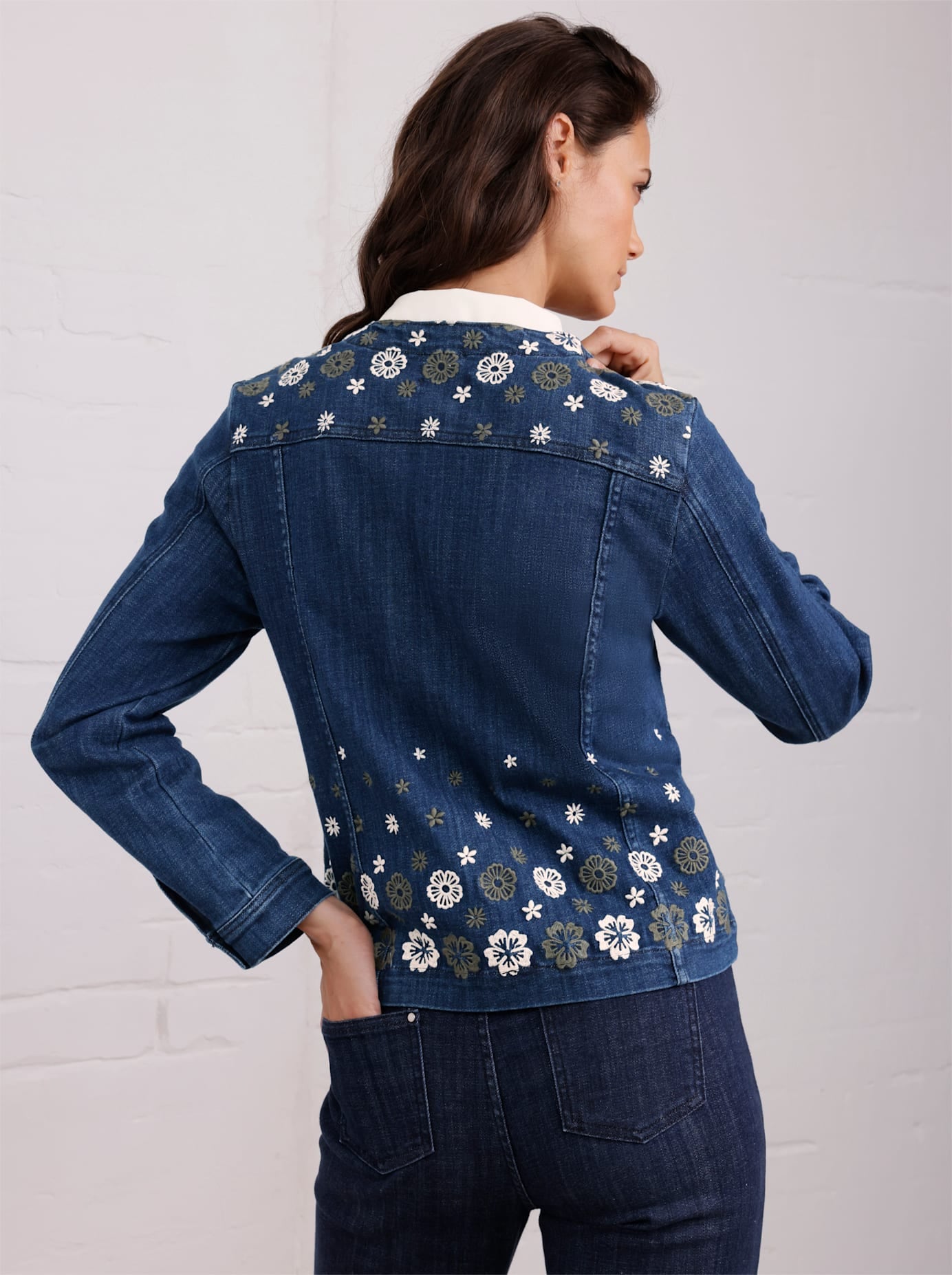 CREATION L PREMIUM Blazer en jean »Lyocell-Mix-Jeans-Blazer«