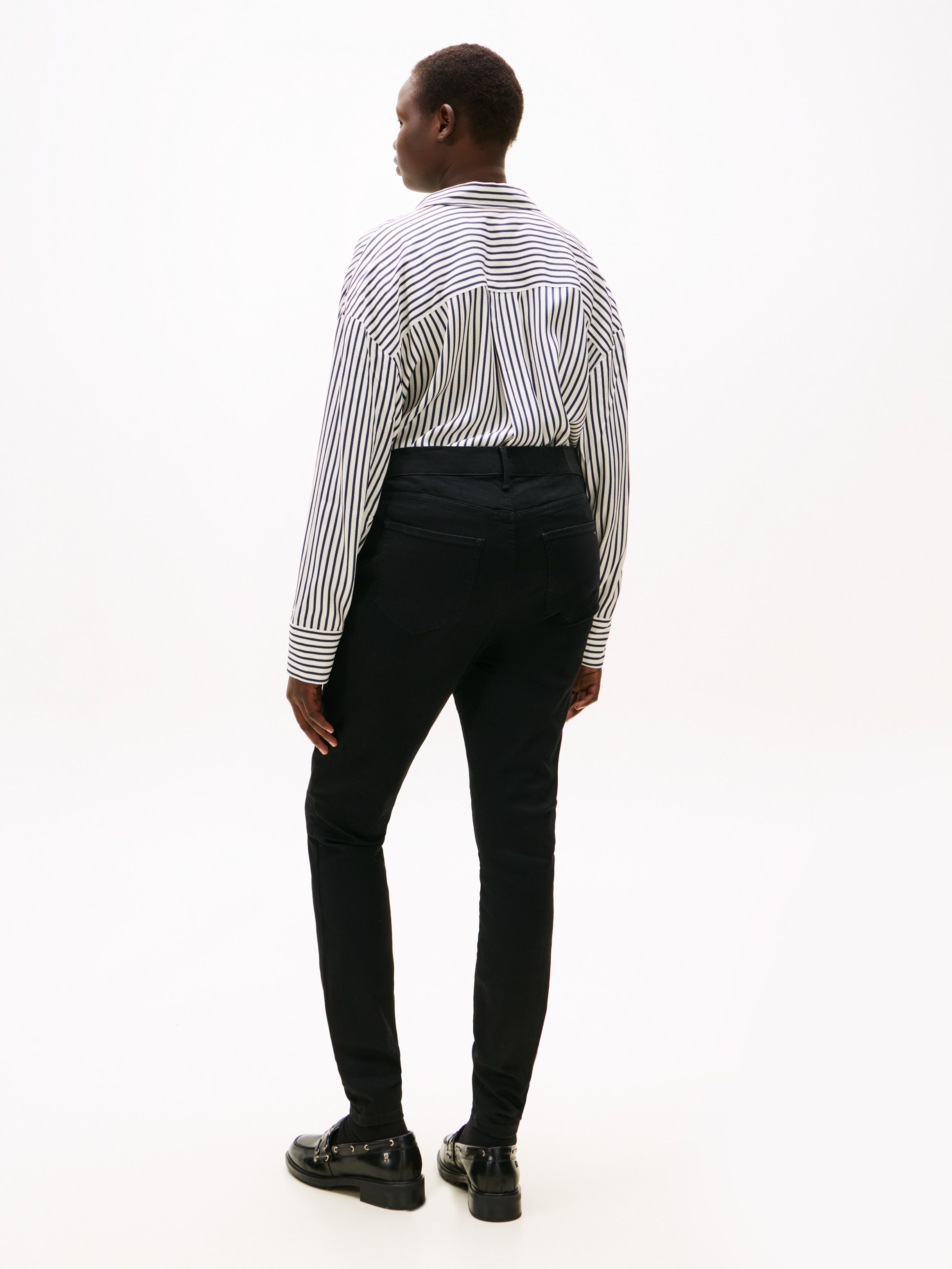 Tommy Hilfiger Curve Jeans skinny »CRV DNM BLACK HARLEM U SKINNY HW« in grossen Grössen