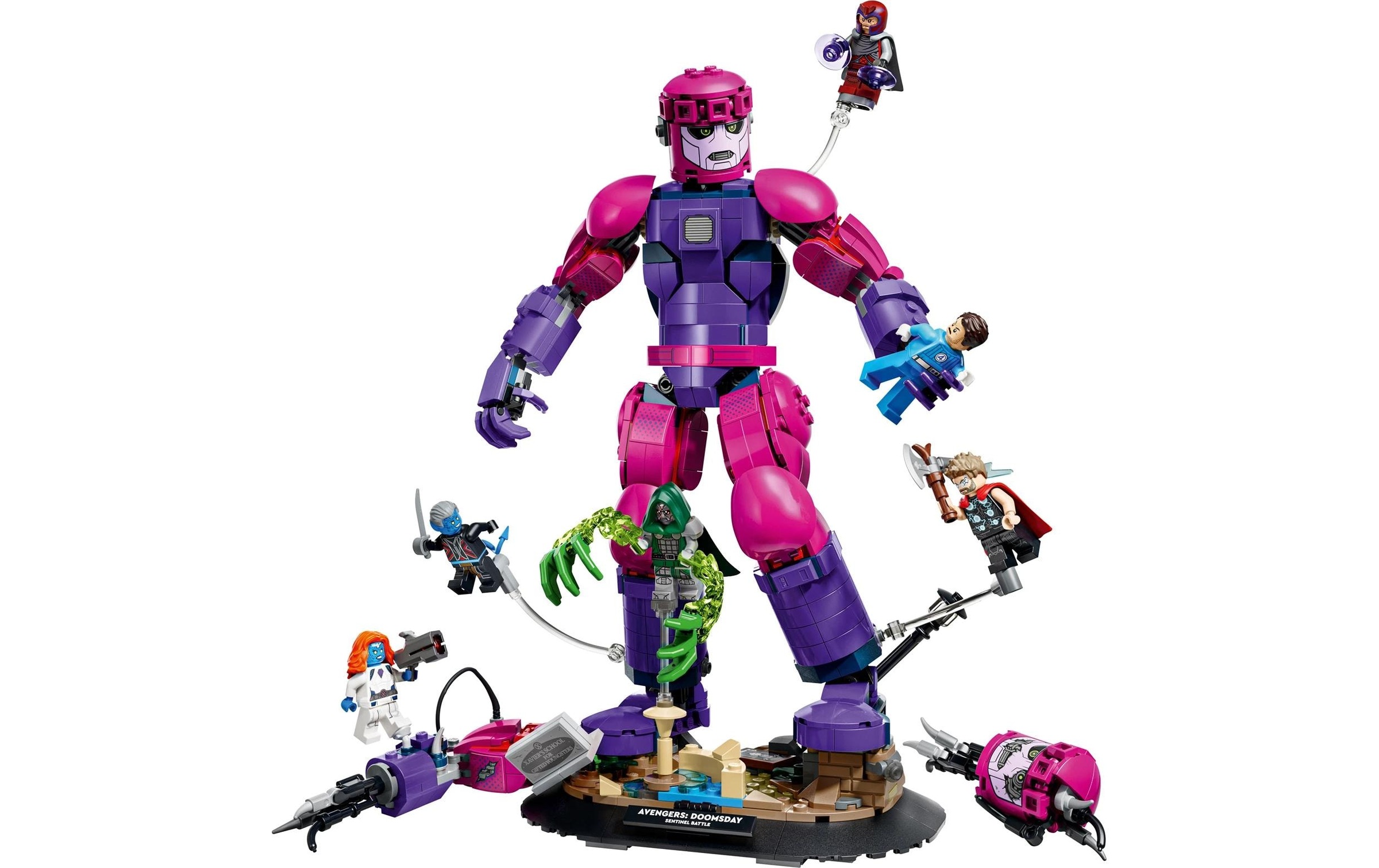 LEGO® Konstruktionsspielsteine »Legendärer Showdown: Avengers: Doomsday Heroes 76348«