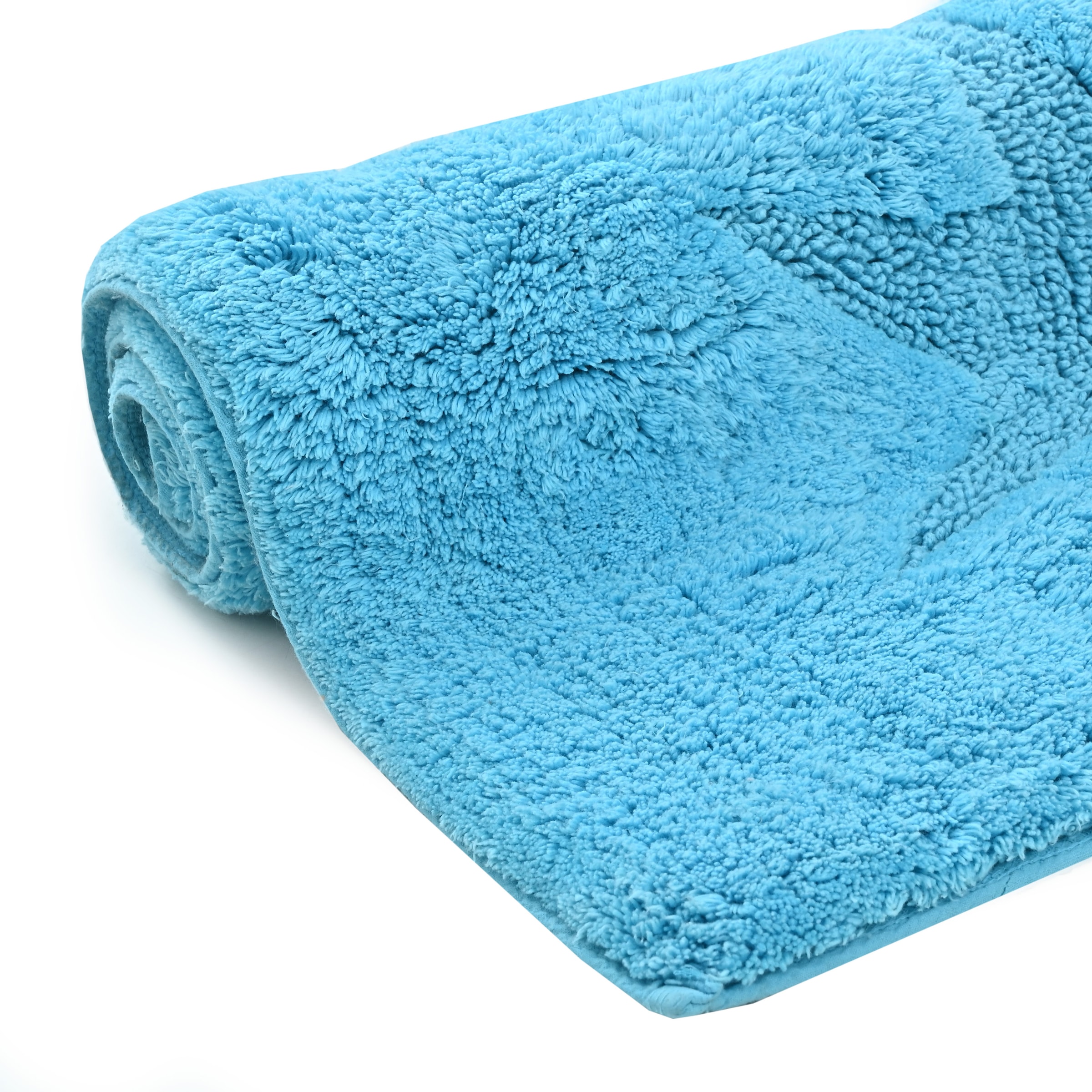 andas Badematte »Marie« Höhe 13 mm rutschhemmend beschichtet fussbodenheizungsgeeignet | strapazierfähig Badteppich, Stern Motiv, Hoch-Tief-Struktur, auch als Set