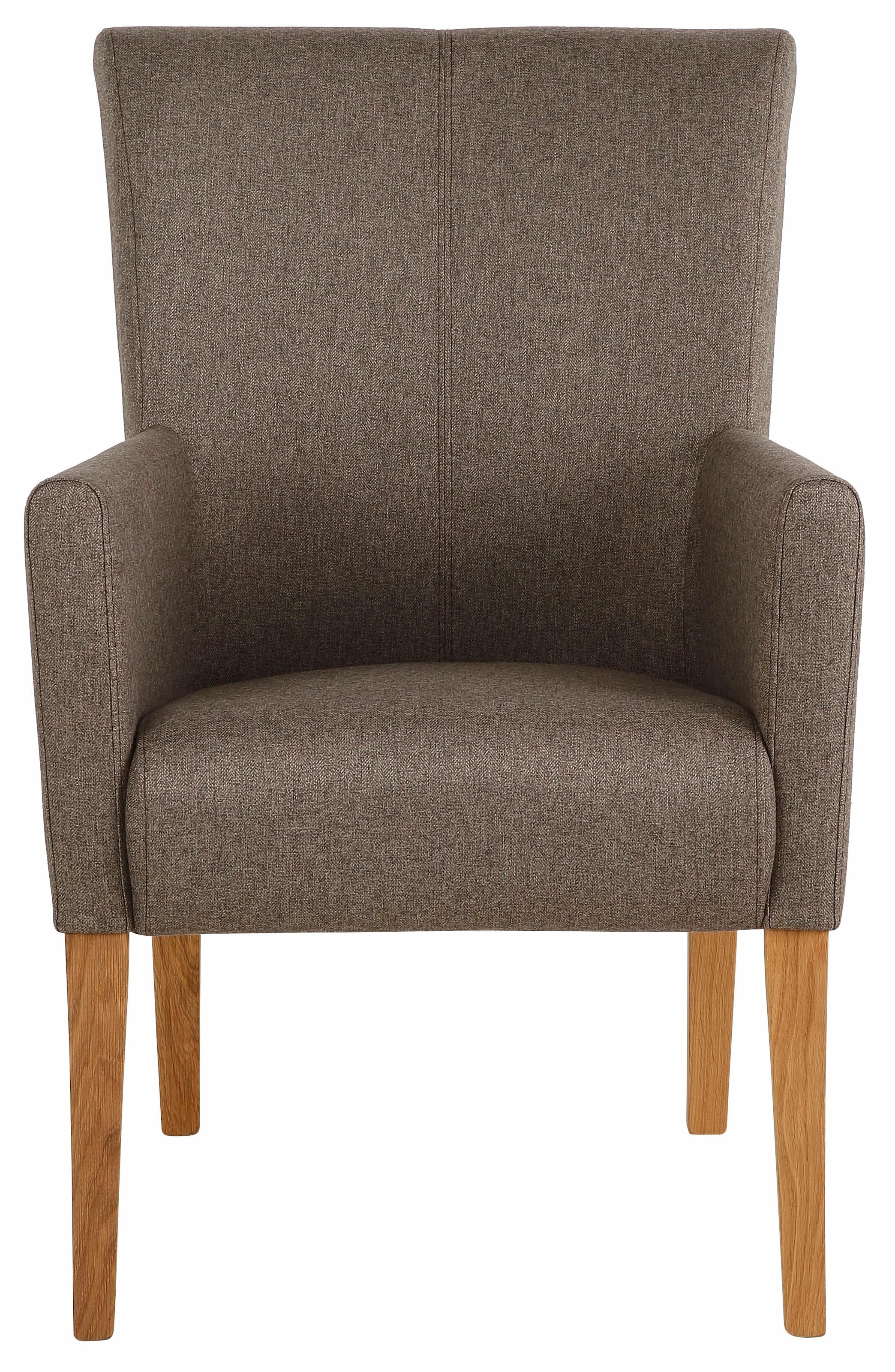 Home affaire Armlehnstuhl »King BESTSELLER!« () Esszimmerstuhl mit bequemer Polsterung, Esszimmersessel mit Armlehnen