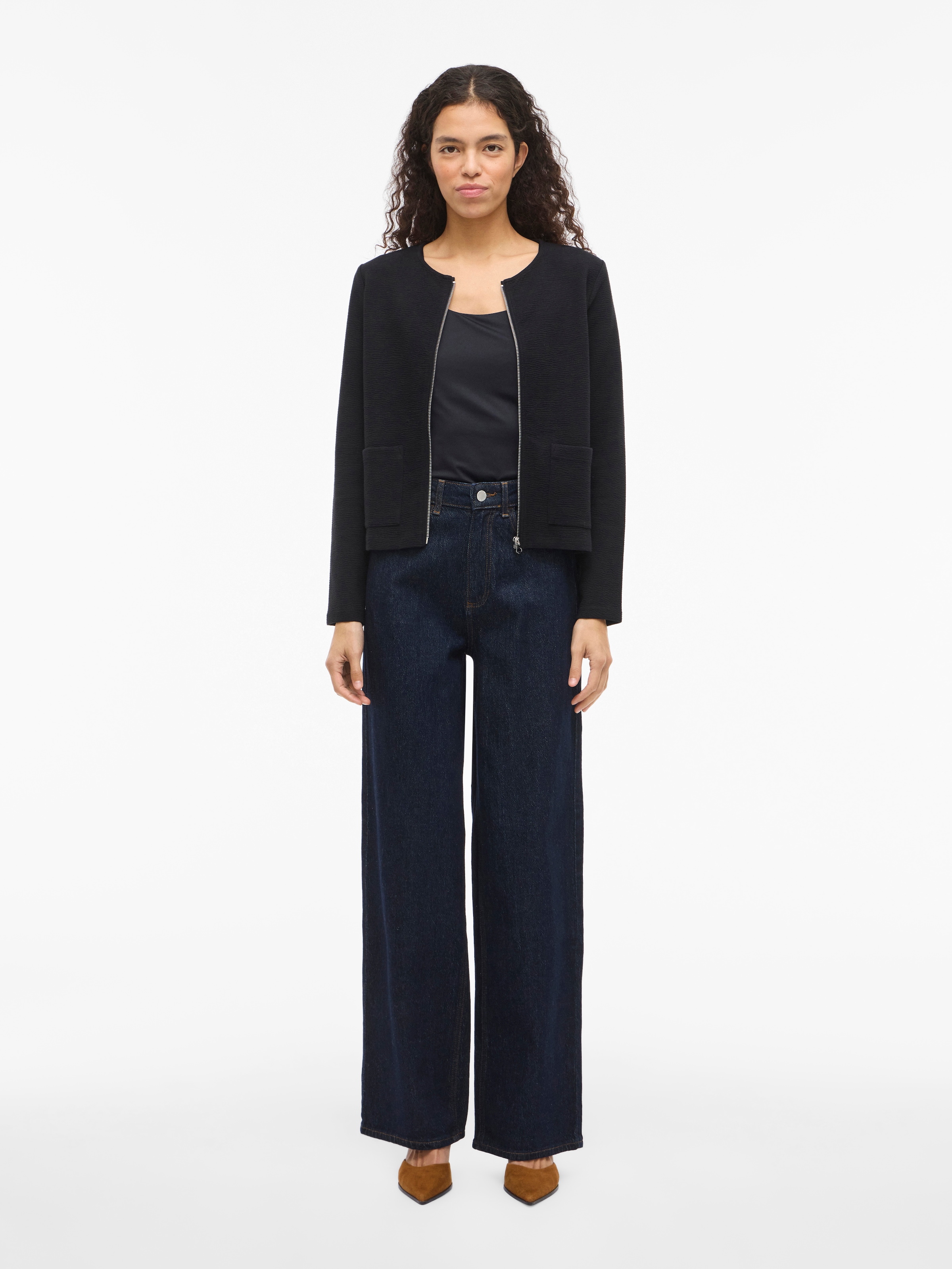 Vila Blazer court »VIGARDEN L/S SHORT CARDIGAN - NOOS«