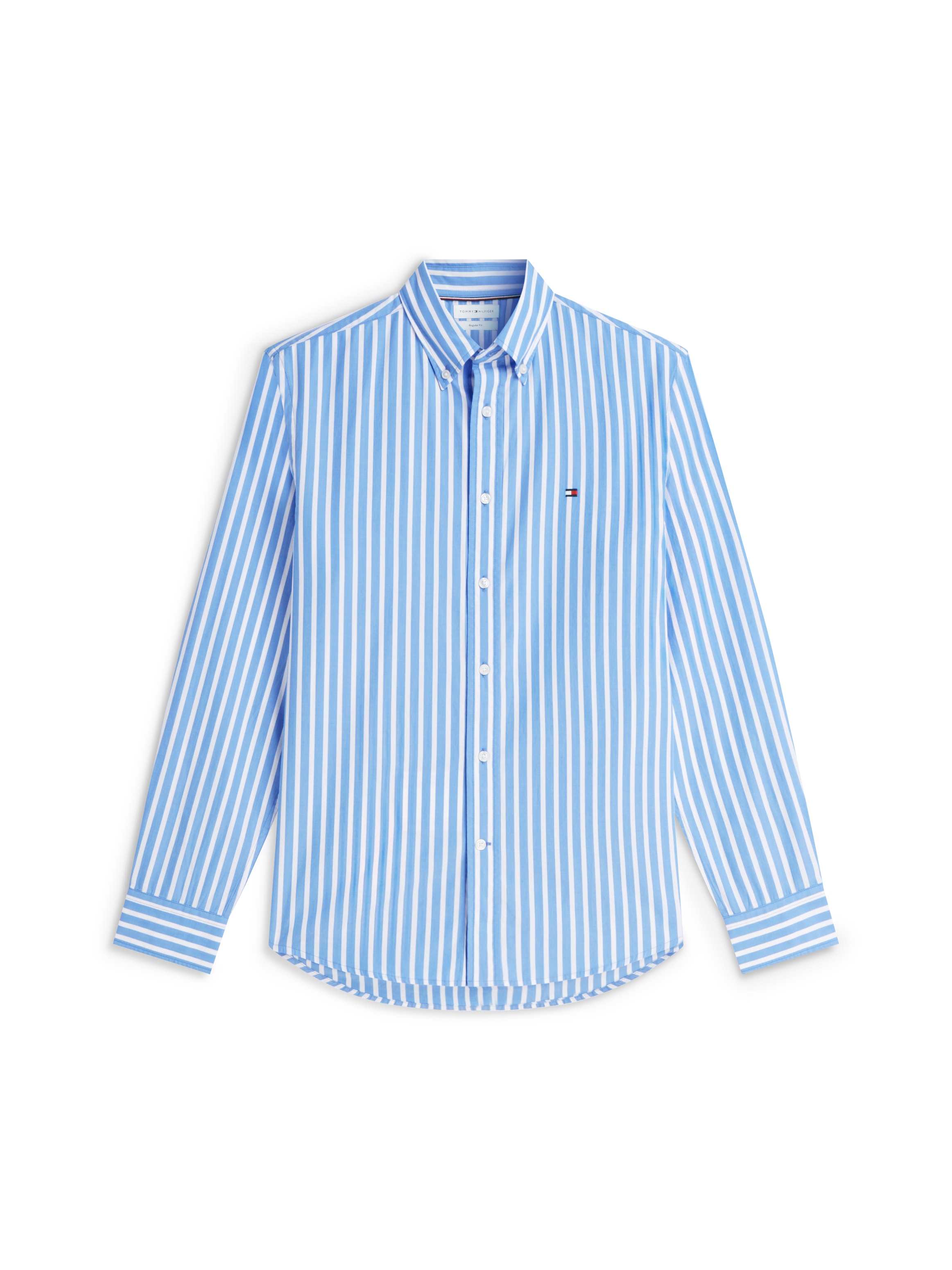 Tommy Hilfiger Chemise à manches longues »FLEX POPLIN SEASONAL STRIPE SHT« mit Flex-Streifen, regular fit