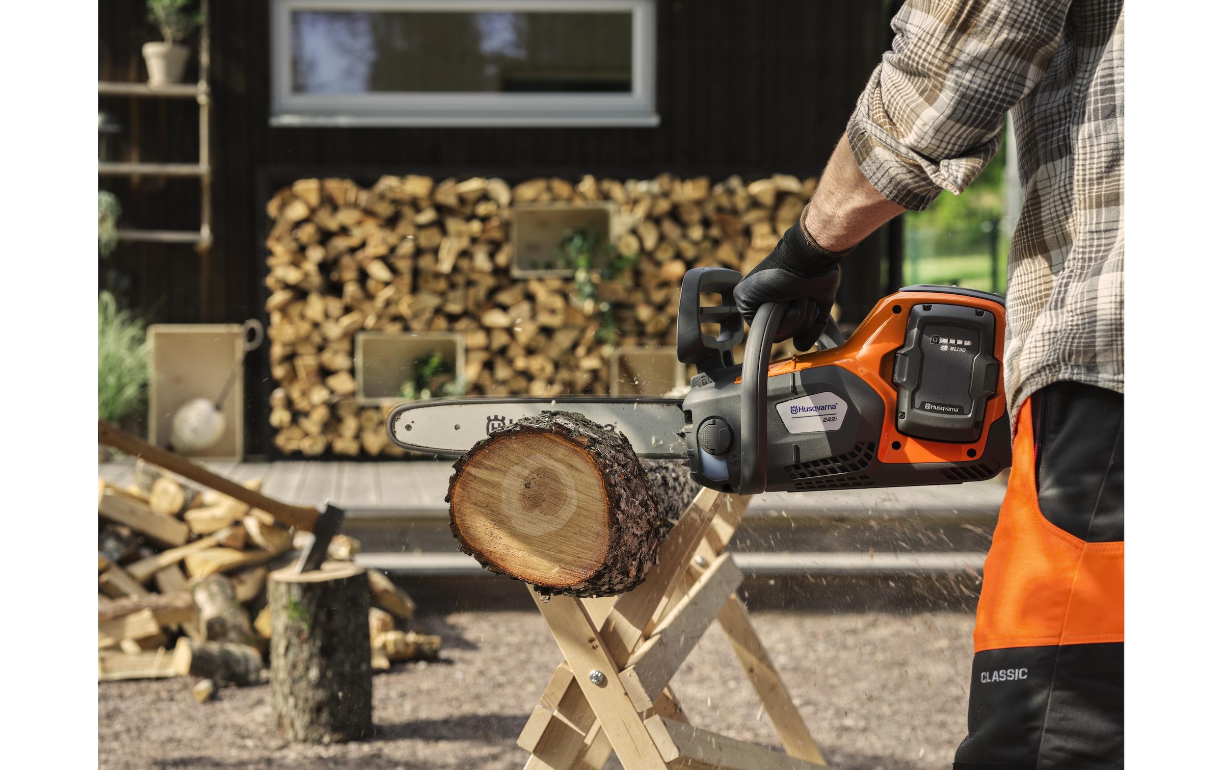 Husqvarna Tronçonneuse à batterie »242i«