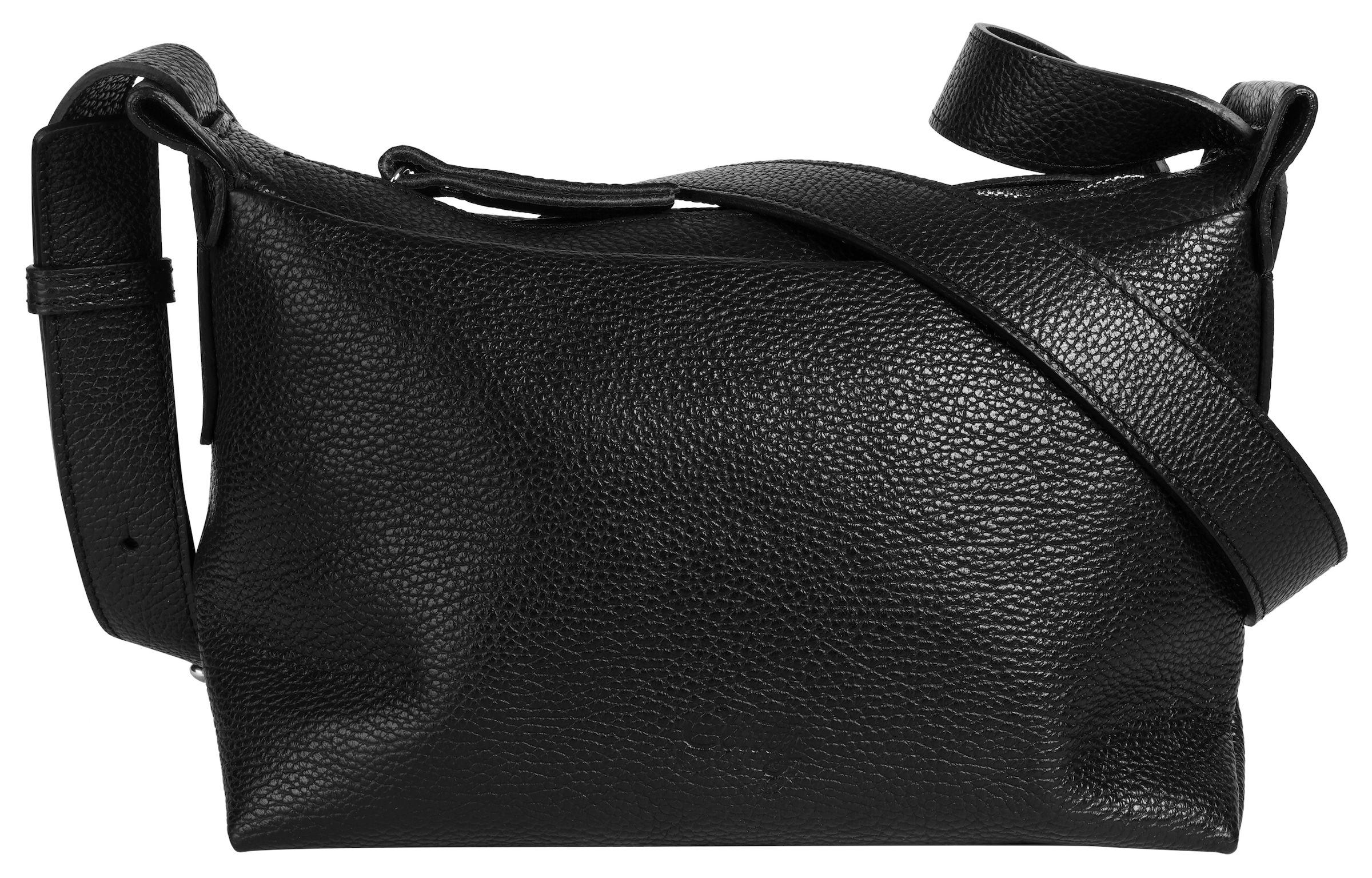 Cluty Umhängetasche echt Leder, Made in Italy