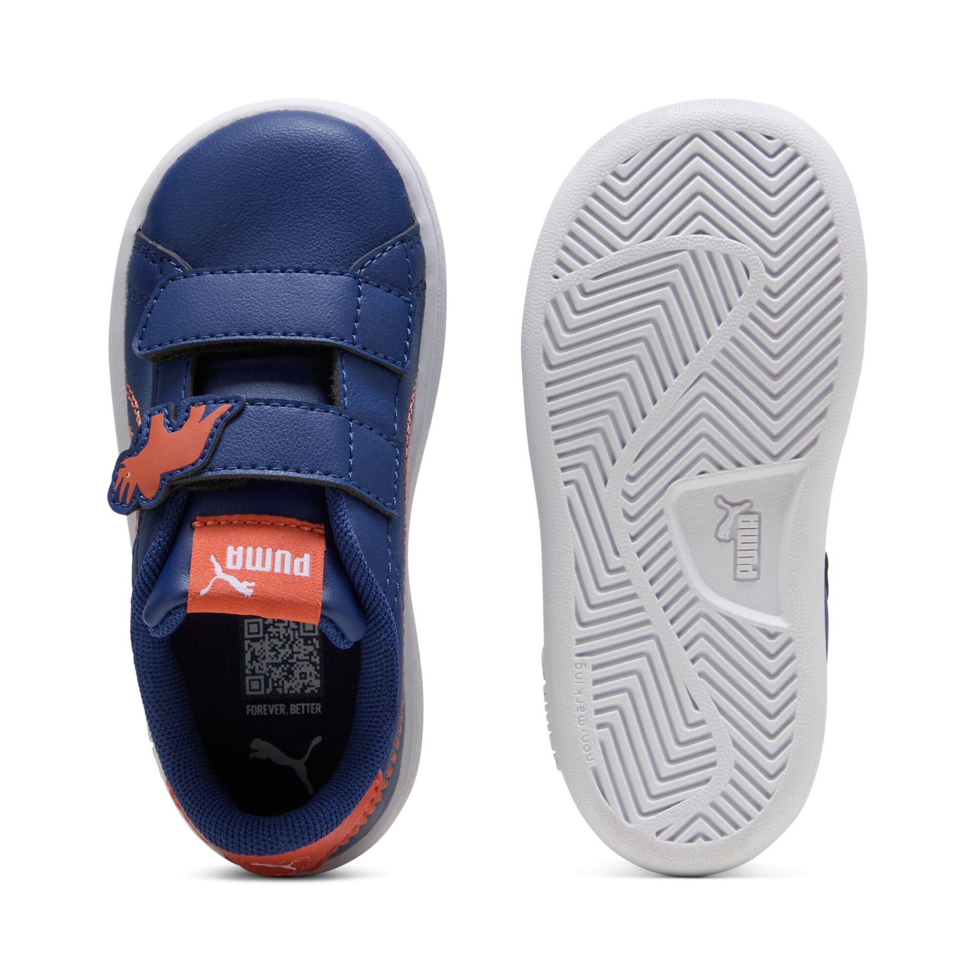 PUMA Sneakers »SMASH 3.0 DINO V INF«  mit Klettverschluss, mit SOFTFOAM+ Dämpfung, weiches Textilfutter