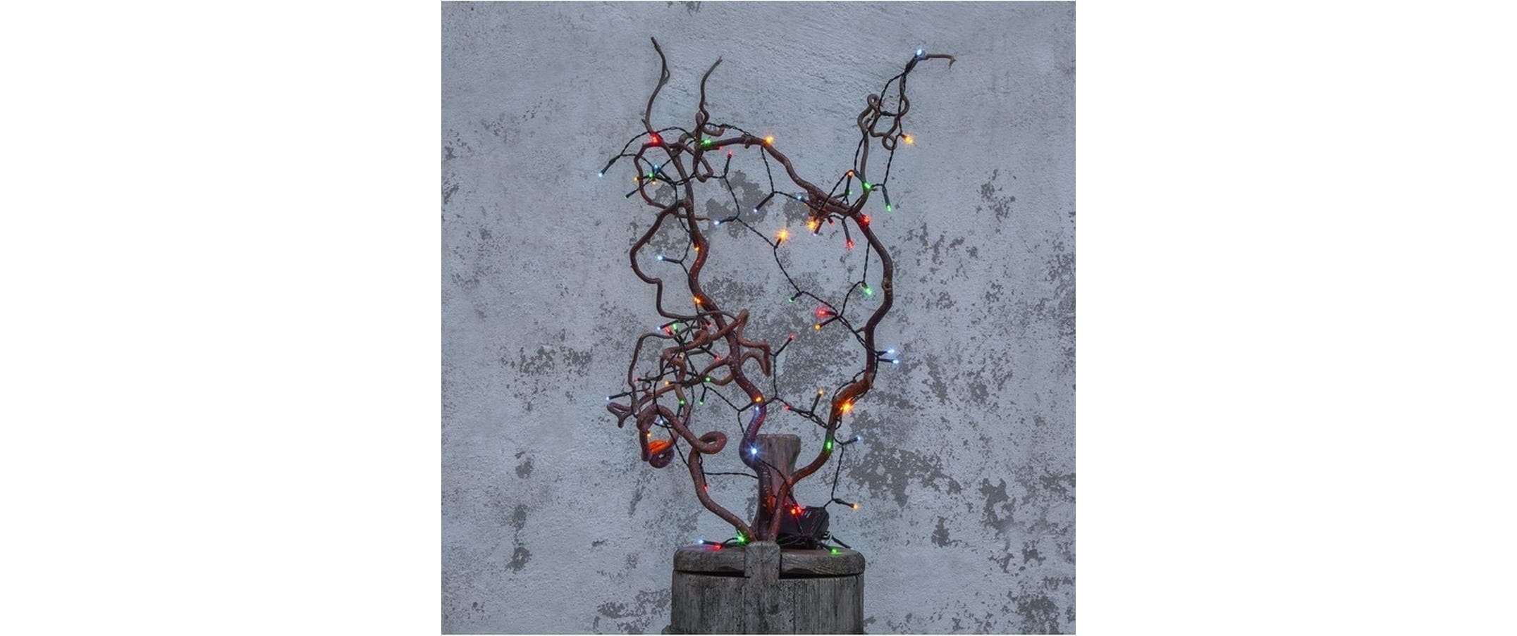 Parforce Traditional Hunting LED-Lichterkette »Akku, 80 LED, 45082 m, Outdoor« 80 Stk.-flammig