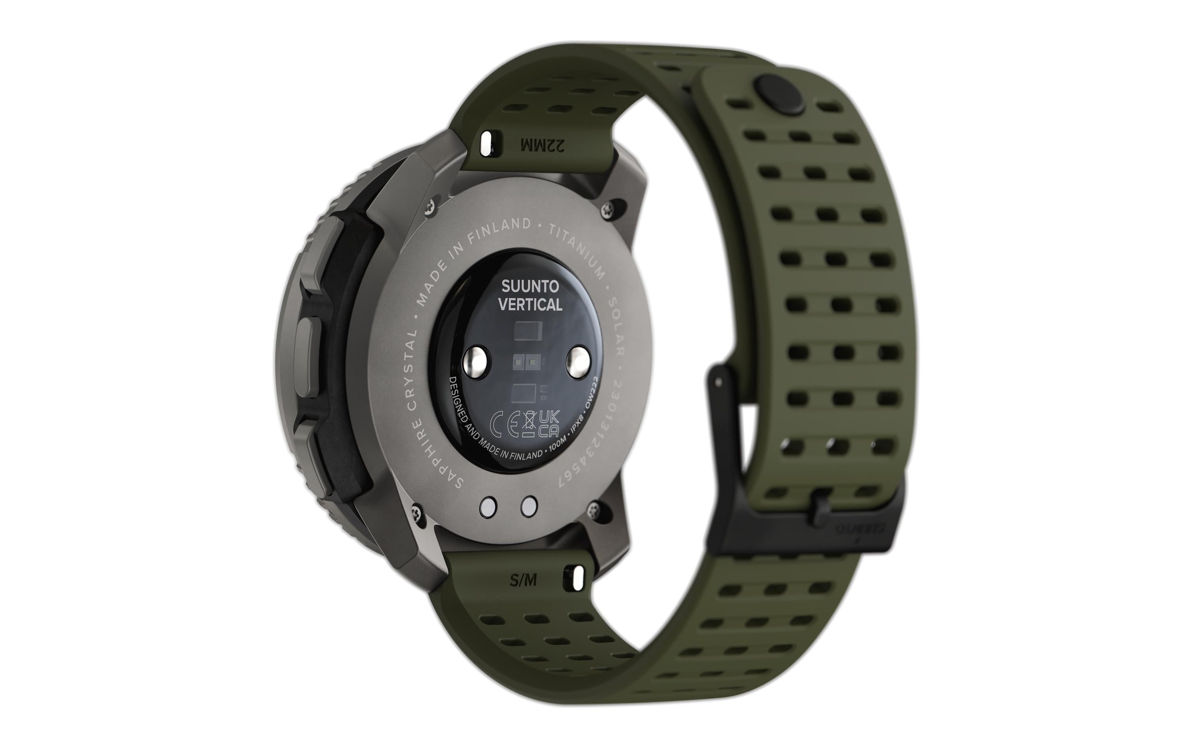 Suunto Montre de fitness »Vertical GPS Watch Titanium«(/ 1,4 ″) RTOS