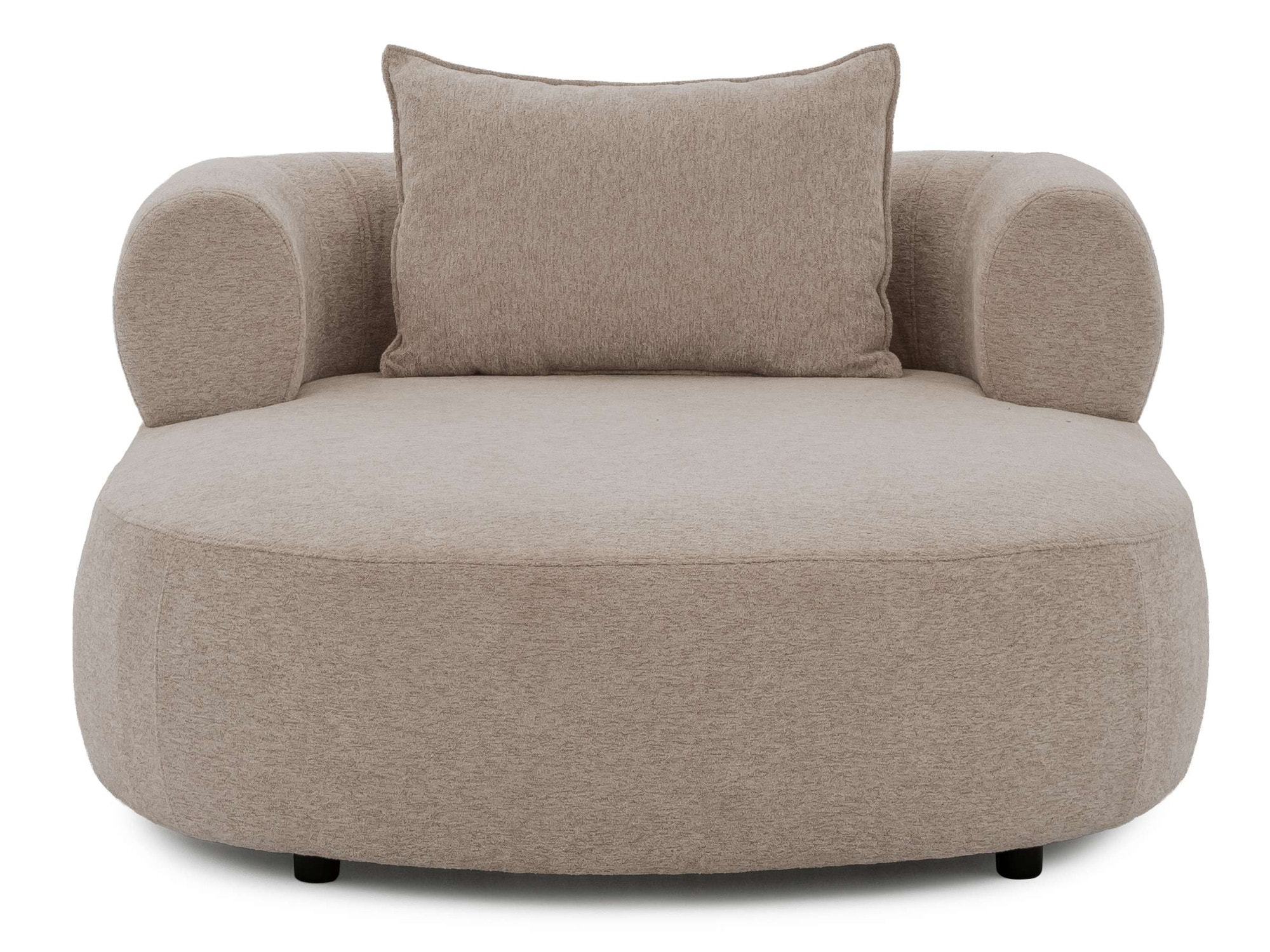Home affaire XXL-Sessel »LUSSAC Loveseat extra tief, grosse Sitzfläche, Masse B/T/H: 123/158/78cm« hoher Sitzkomfort und modernes Design, Sofa ohne Bettfunktion