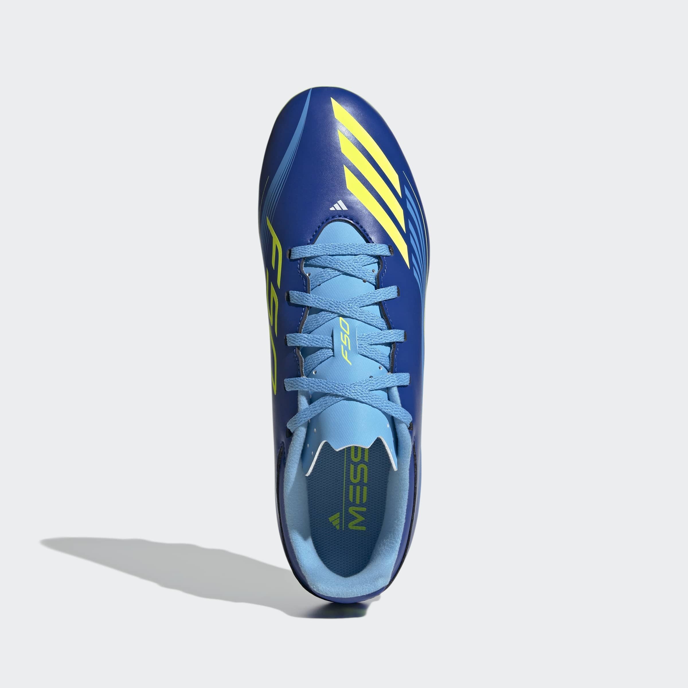adidas Performance Fussballschuh »F50 MESSI CLUB  FÜR HART- UND ASCHENPLÄTZE«  geeignet für Rasen- und Kunstrasenplätze