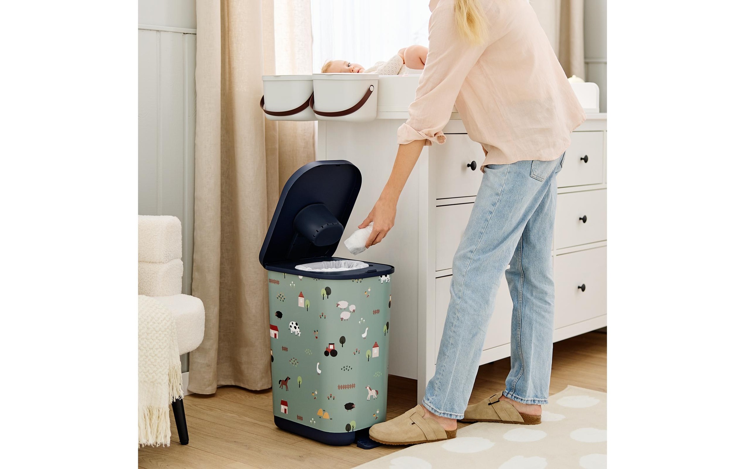 Rotho Babydesign Windeleimer »Yuma Farmtiere 35 l«
