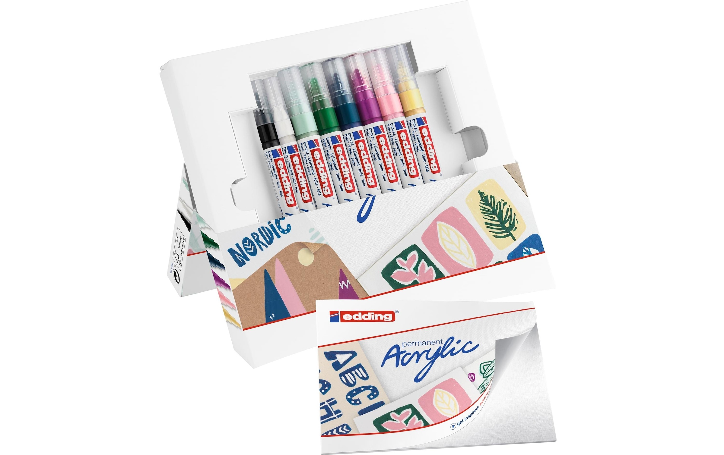 edding Marqueur »Starter Set 8-teilig« Strichstärke 3mm