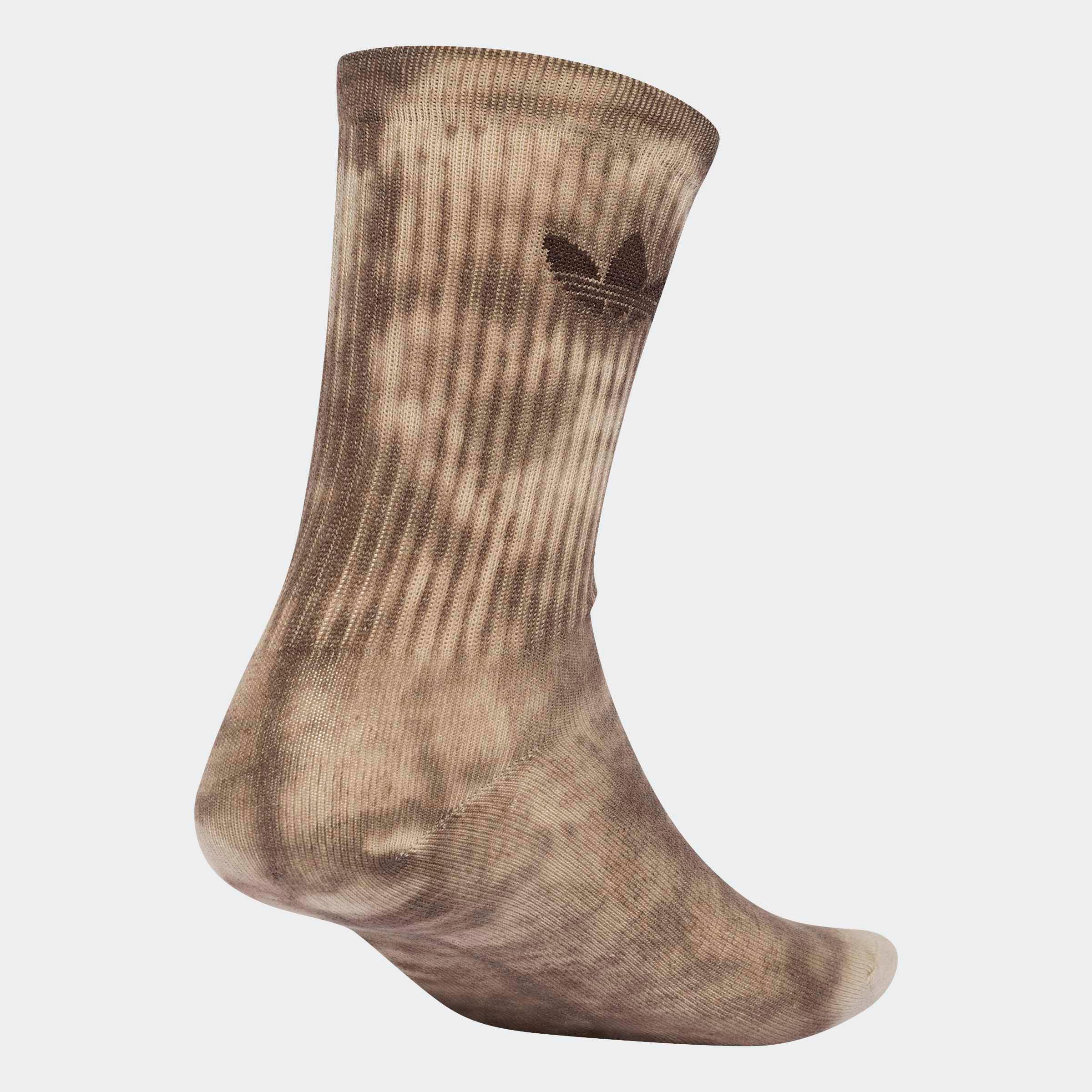 adidas Originals Chaussettes de sport »TIE DYE CR S 3P« 3 Couple tlg. pour activités sportives et course, technique de teinture batik