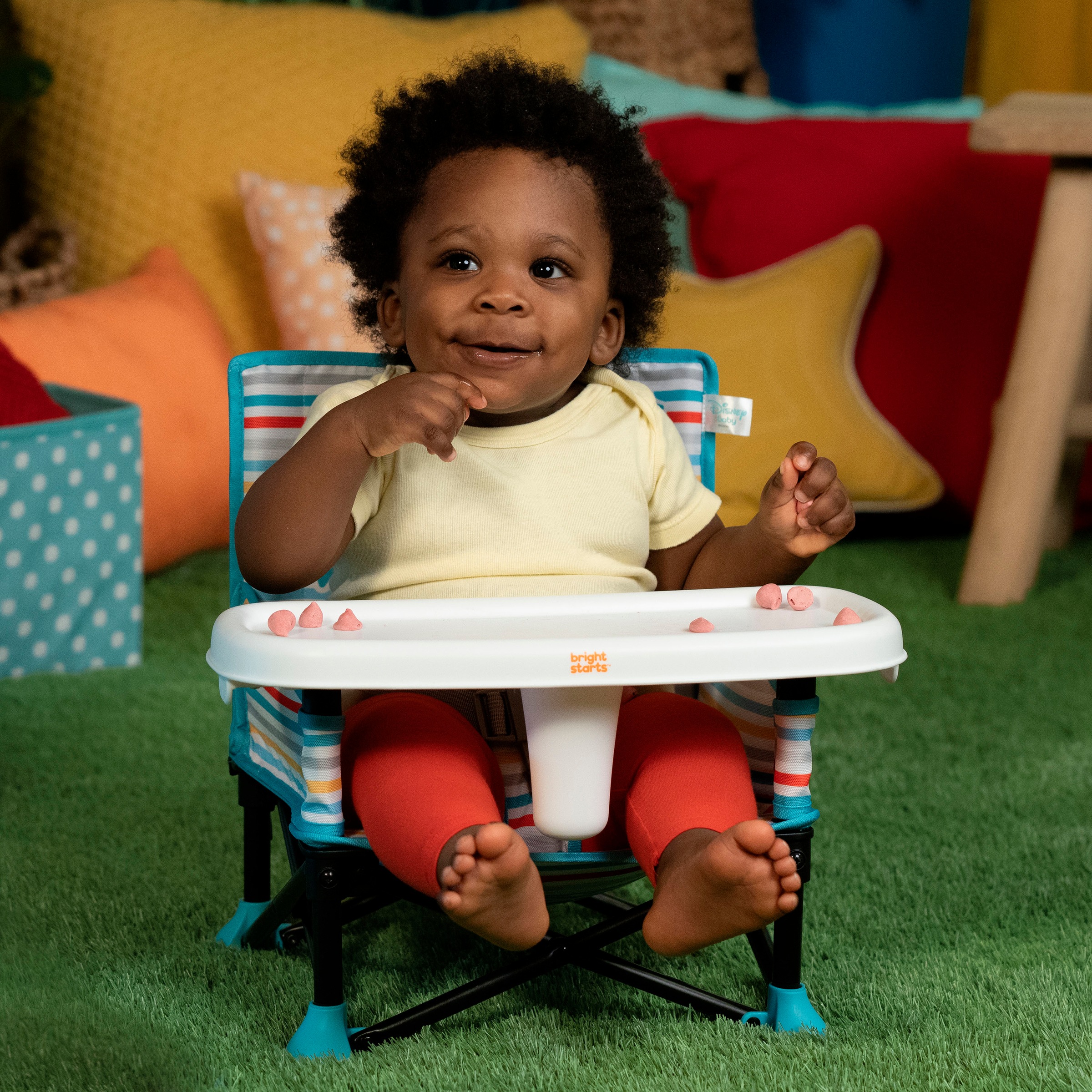 Bright Starts Siège de table »MICKEY MOUSE Pop ‘N Sit™ Portable Booster Seat«