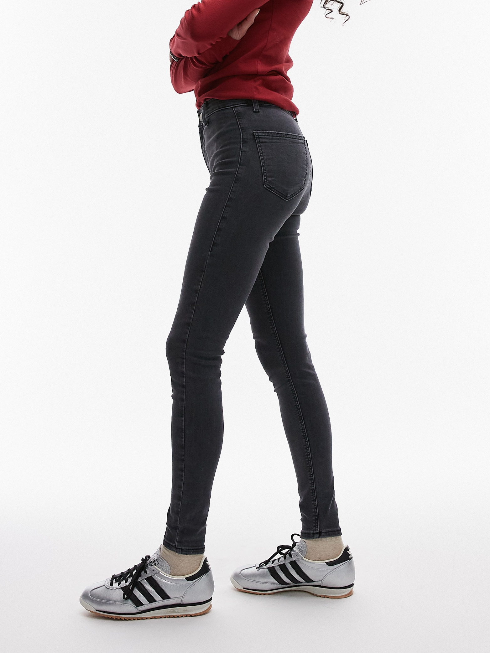 TOPSHOP Skinny-fit-Jeans »TSJONI HR SKINNY DNM JEANS BLW NOOS« Baumwollmischung, skinny fit, high waist
