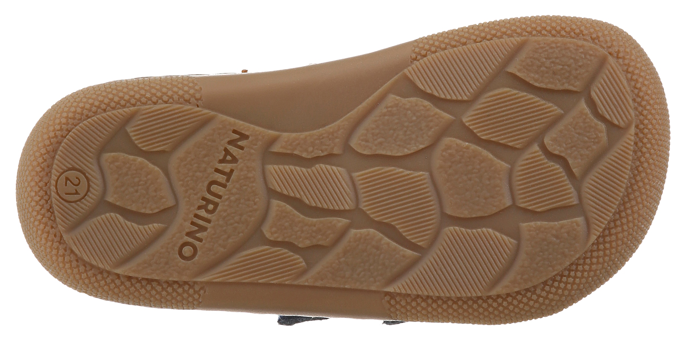 Naturino Barfussschuh »BAREFOOT AMUR VL«  Klettschuh mit Lederinnenausstattung , Grössenschablone zum Download