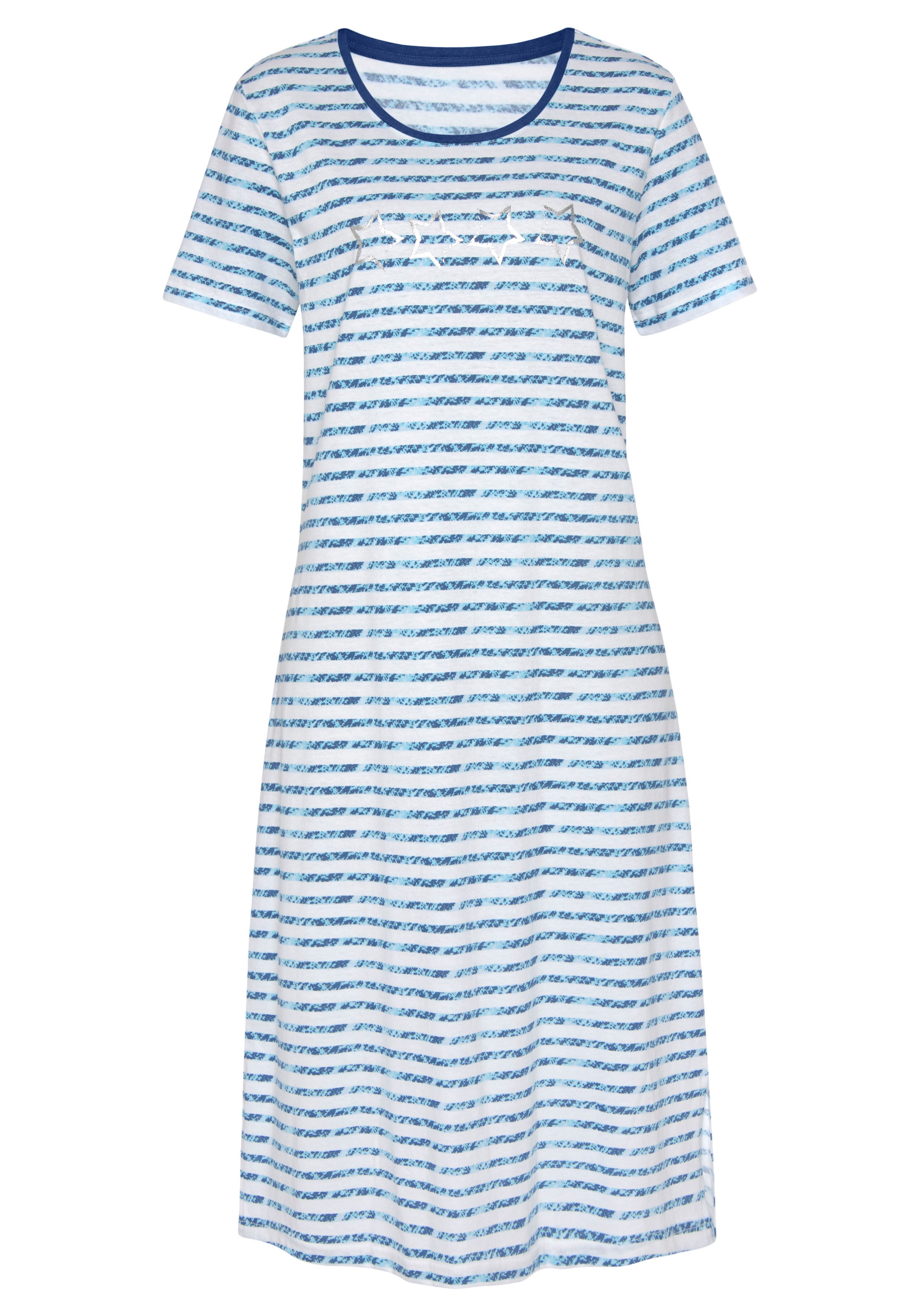 Vivance Dreams Chemise de nuit 1-teilig,  mit Seitenschlitzen für mehr Bewegungsfreiheit