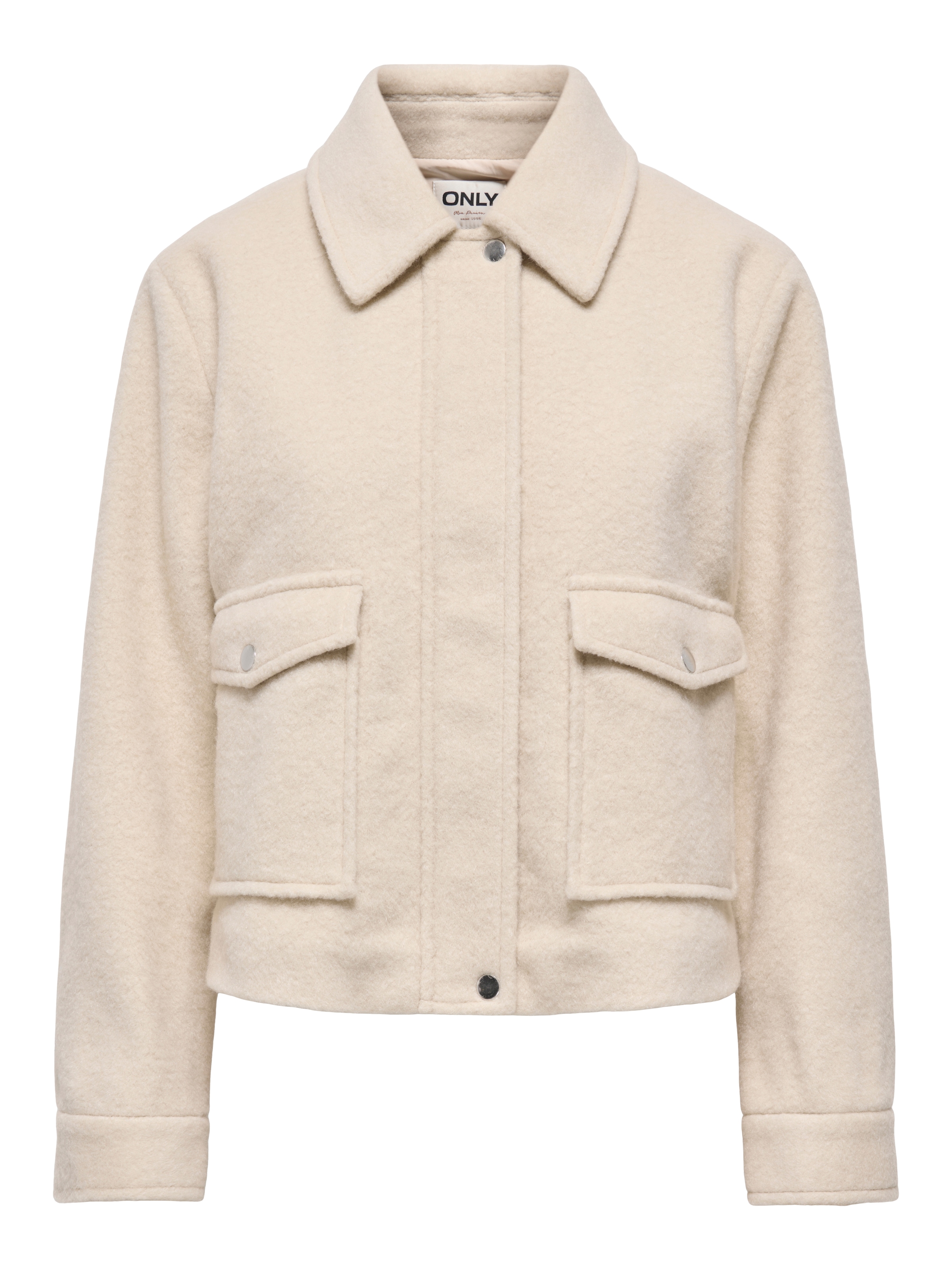 ONLY Veste courte »ONLKIKI-MONI SHORT JACKET PNT« fibre synthétique