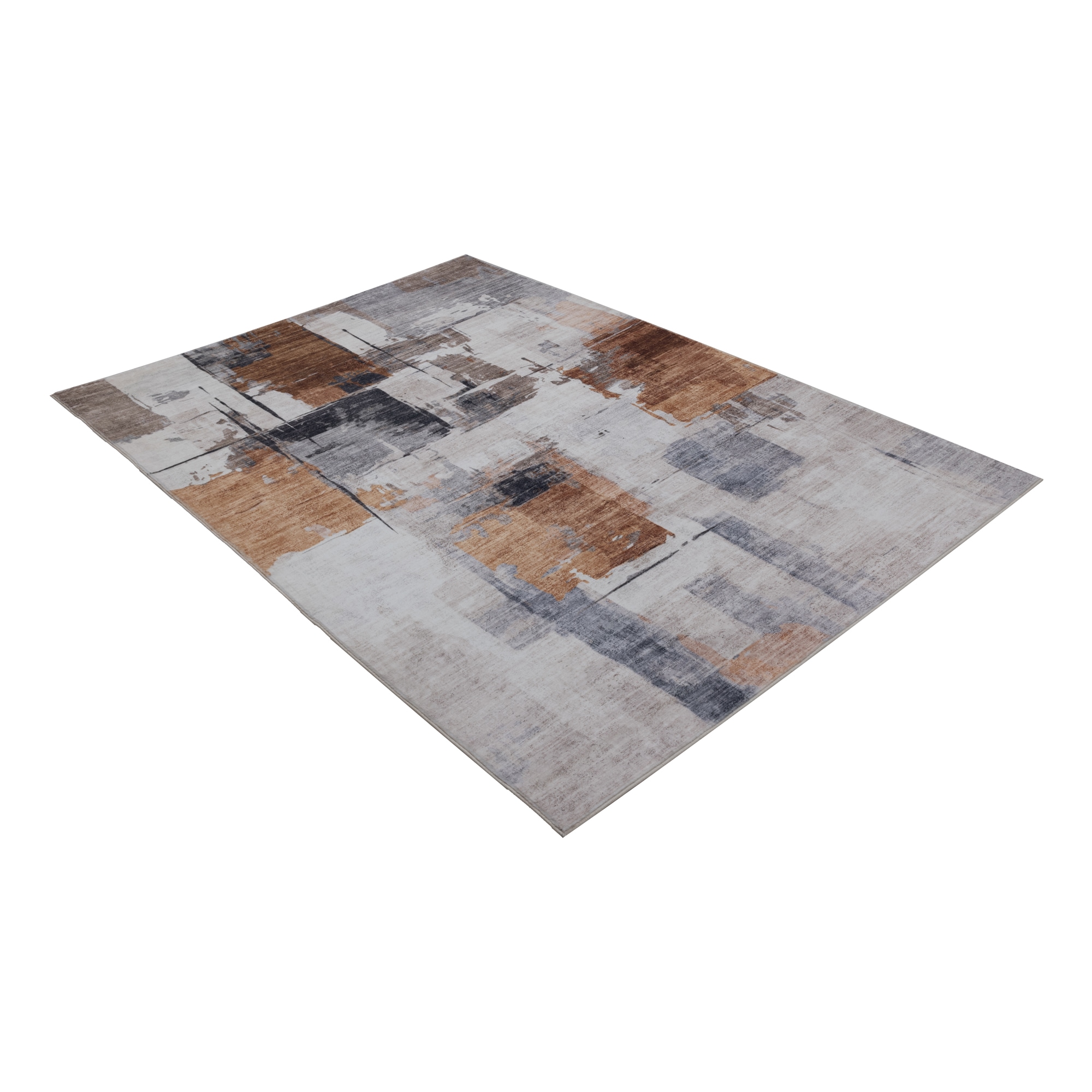 Kayoom Teppich »Elegantica 325« rechteckig 12 mm Höhe Kurzflor, Modernes Muster, Deko, Wohnzimmer