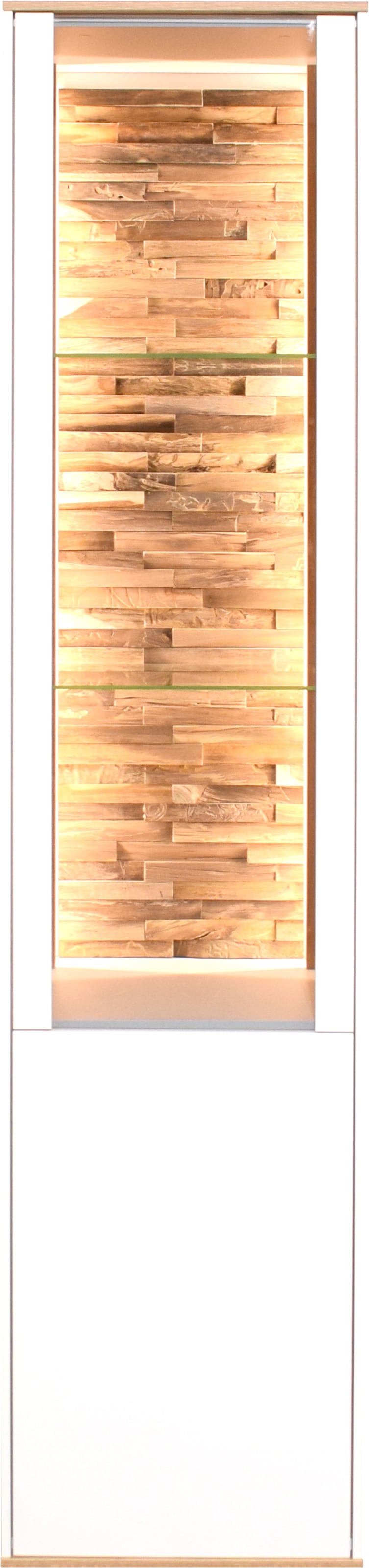 Mäusbacher Standvitrine »Faro« Faro Standvitrine B 43 cm, inkl. Beleuchtung, Push to open Funktion