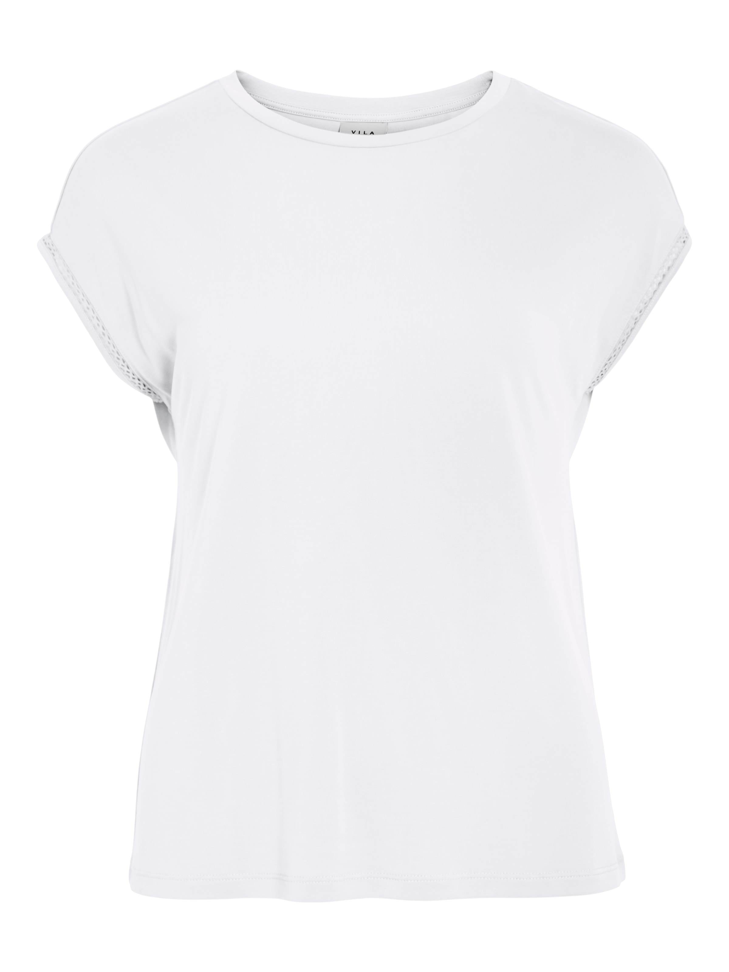 Vila T-shirt à manches courtes »VIMODALA C/S O-NECK DETAIL TOP - NOOS«