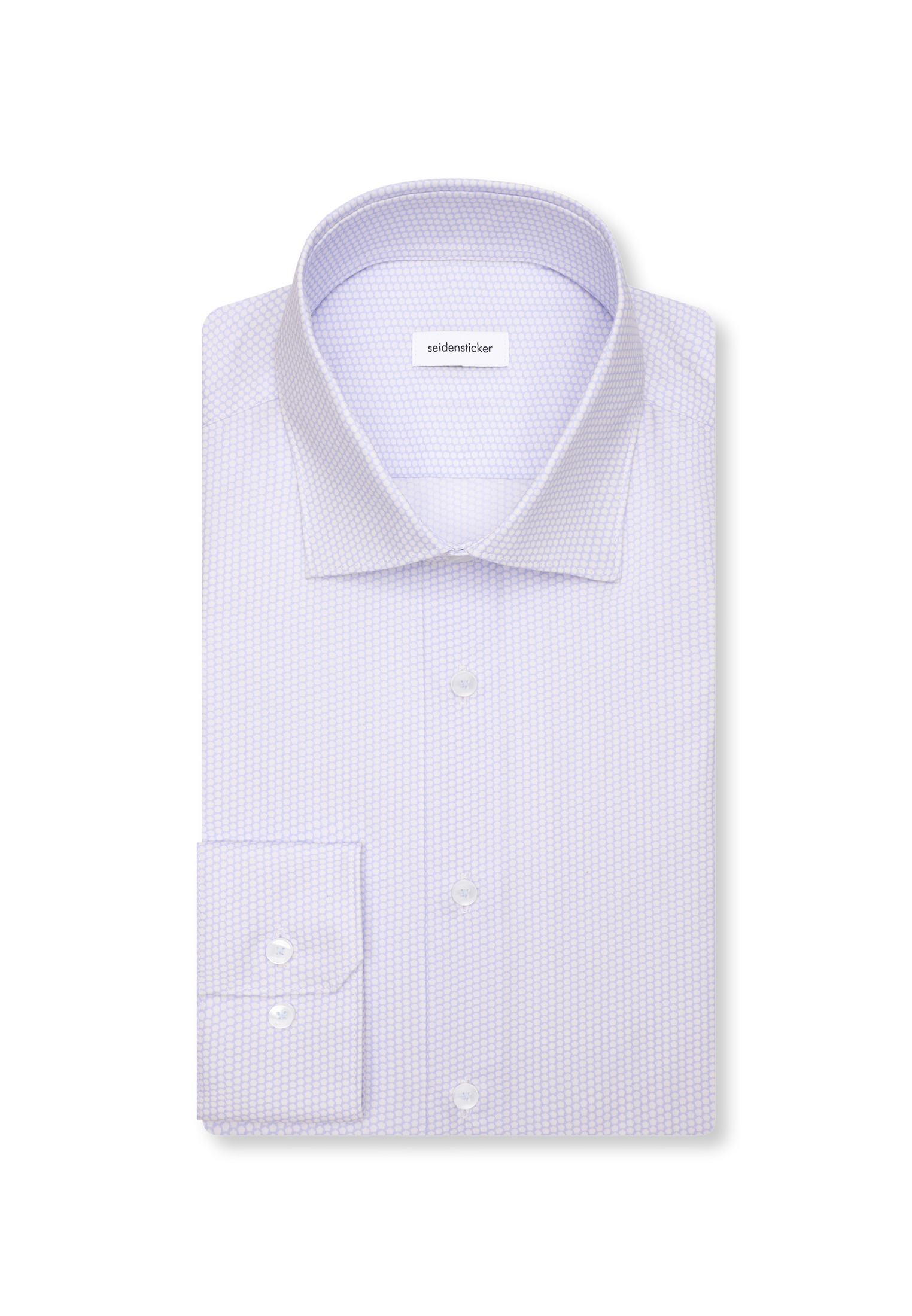 seidensticker Businesshemd »Schwarze Rose« Slim 1/1 Kentkragen Druck