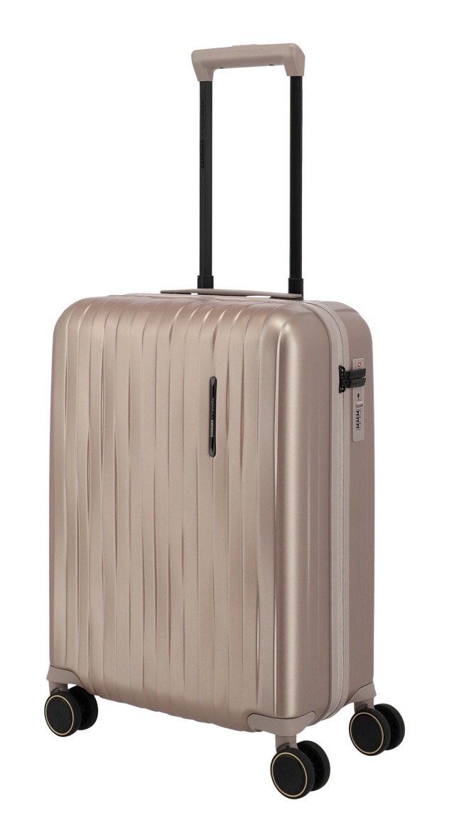 travelite Hartschalen-Trolley »BARBARA NOVELTY Reisekoffer Hartschale« 38 l 4 Rollen Volumenerweiterung – stilvolles Reisegepäck