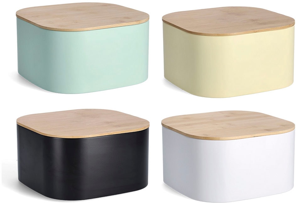 Zeller Present Brotkasten 1 Stk. tlg. mit Bambusdeckel