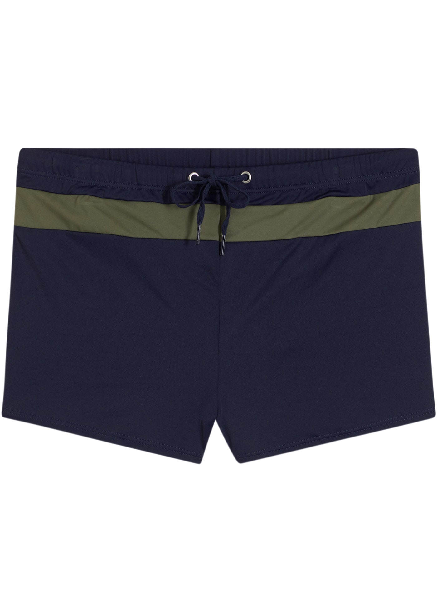 bonprix Maillot de bain mit Bindeband am Bund, bequeme Passform, mit Kontraststreifen