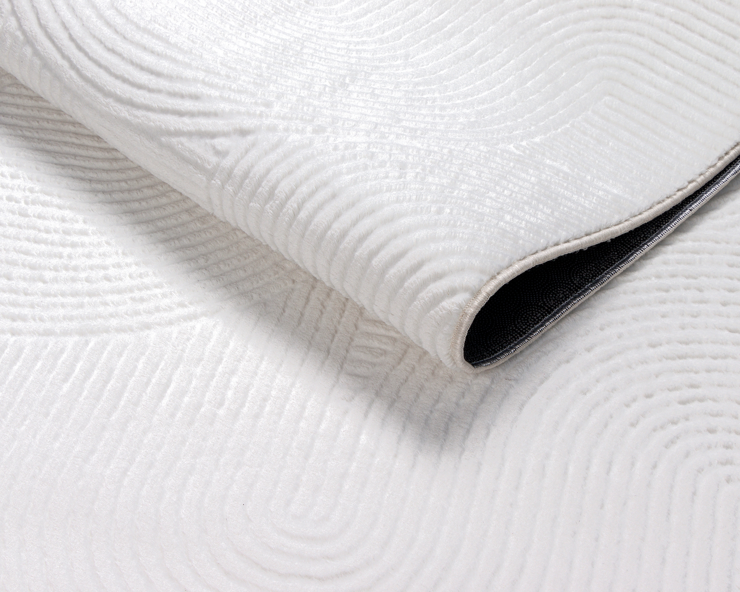 GOODproduct Designteppich »Zoelle 3D Optik/Hoch-Tief Effekt« rechteckig 8 mm Höhe mit Anti-Rutsch-Rücken, angenehm weich, Teppich Wohnzimmer Boho Design