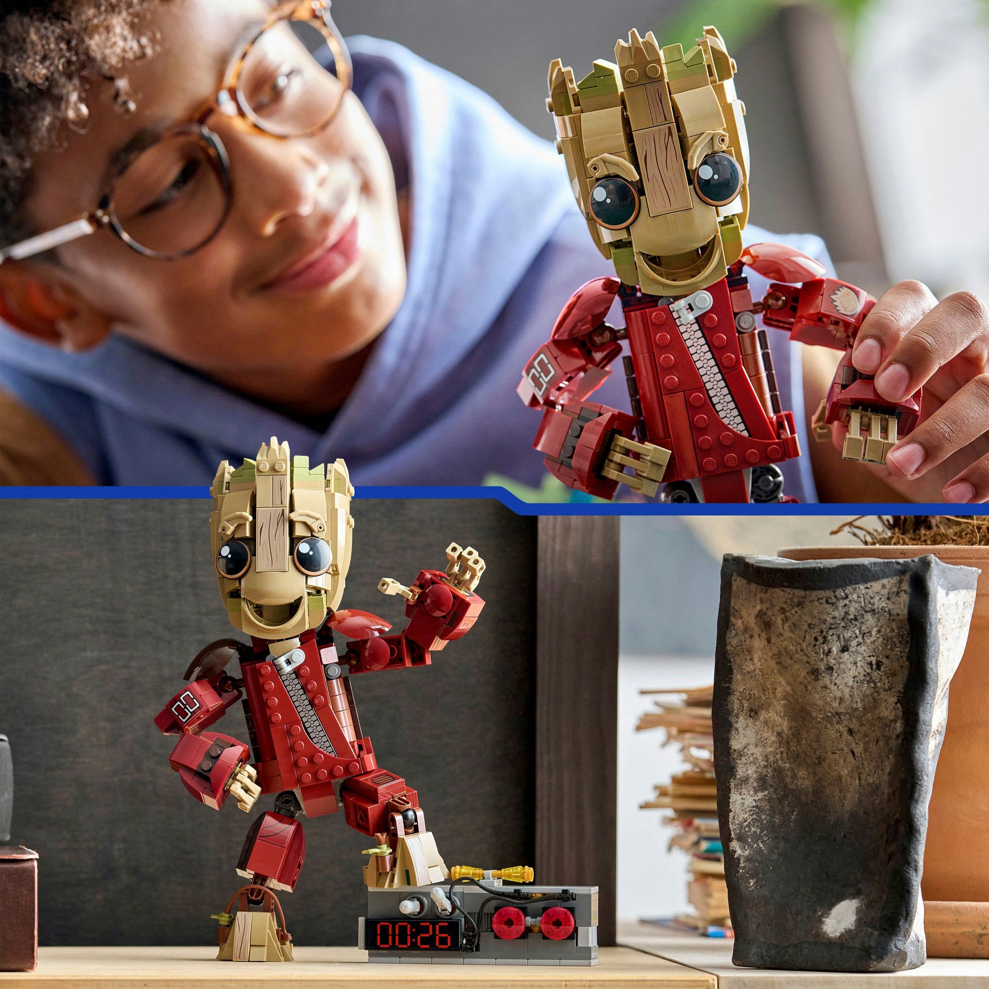 LEGO® Pions de construction »Groot im Ravager-Outfit (76341), LEGO Super Heroes« Made in Europe