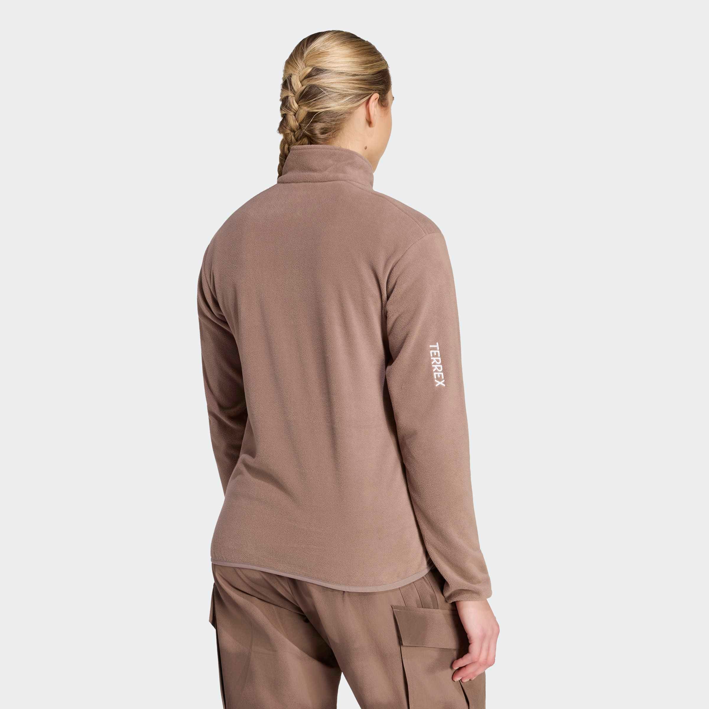 adidas TERREX Rollkragenshirt »MULTI ESSENTIALS HALF ZIP FLEECE T« sportlicher Stil, für Sportmode und Streetwear, mit Reissverschluss