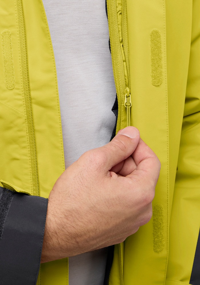 Jack Wolfskin 3-in-1-Funktionsjacke »JASPER 3IN1 JKT M« mit Kapuze mit abnehmbarer, gefütterter Kapuze, wasserdicht, winddicht