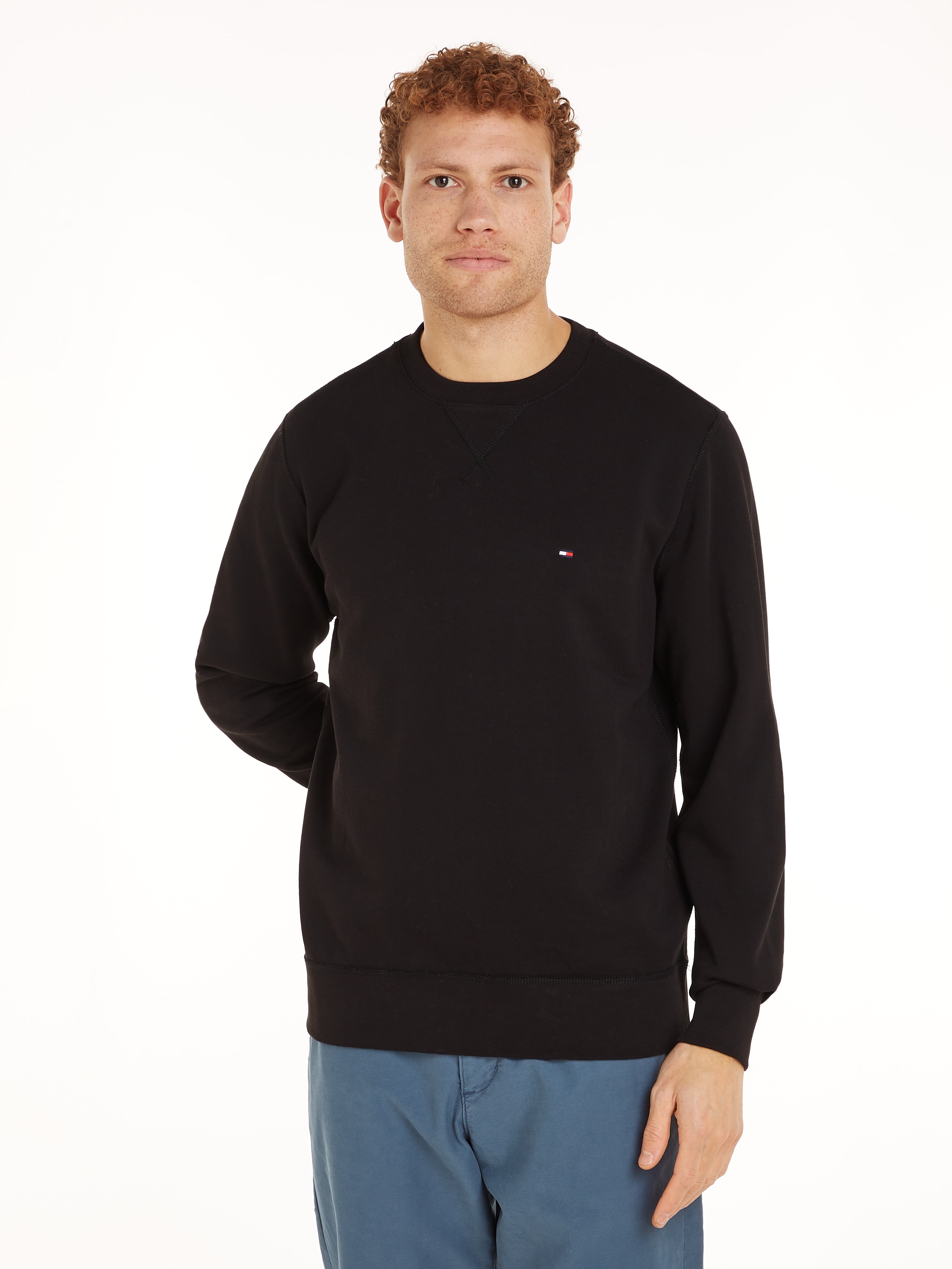 Tommy Hilfiger Sweatshirt »ESSENTIAL TERRY CREWNECK«

