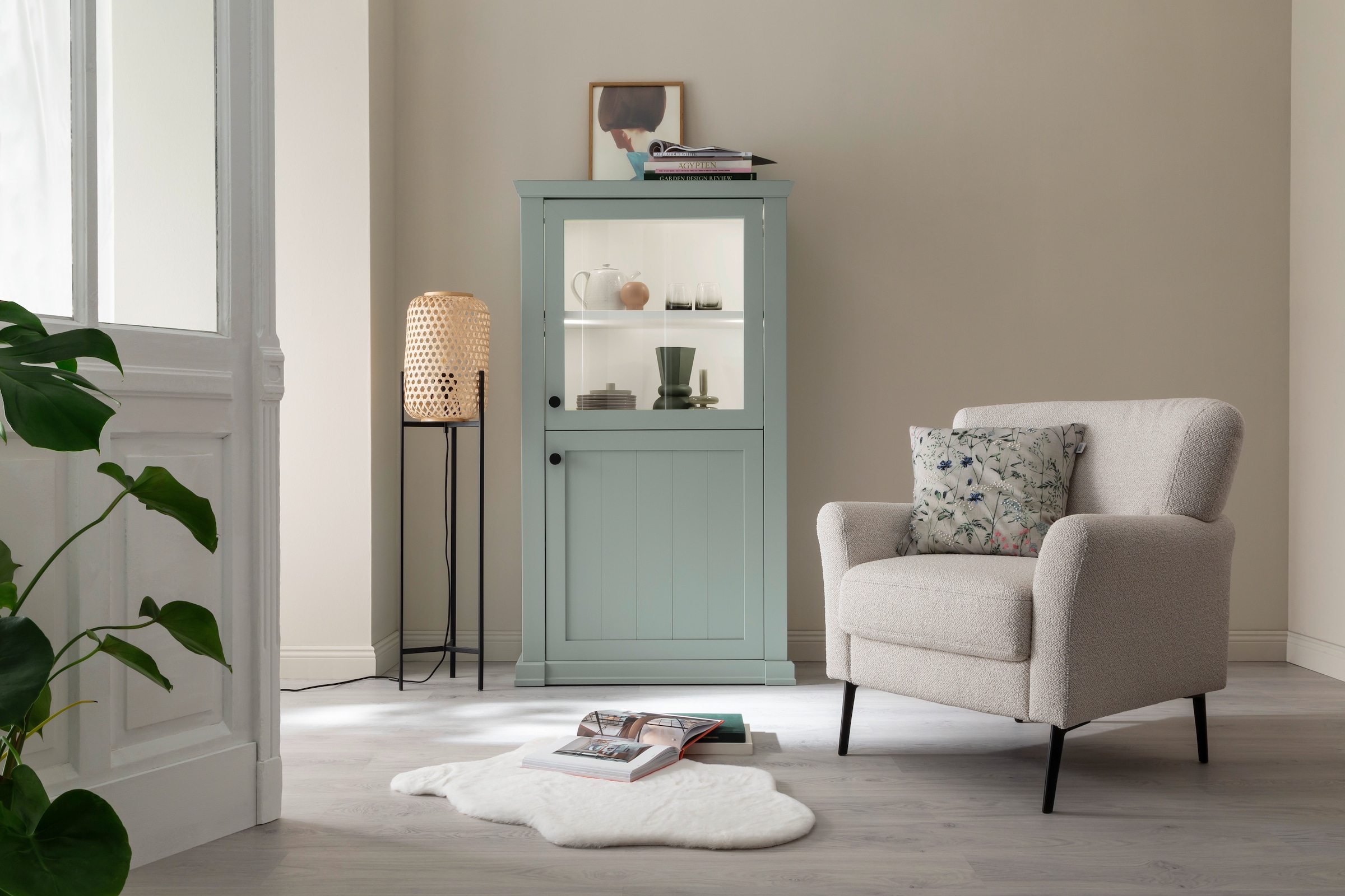 SCHÖNER WOHNEN-Kollektion Tapis en fourrure »Tender« En forme de fourrure 26 mm Höhe weich durch Microfaser, Kaninchenfell Haptik, Kunstfell, waschbar