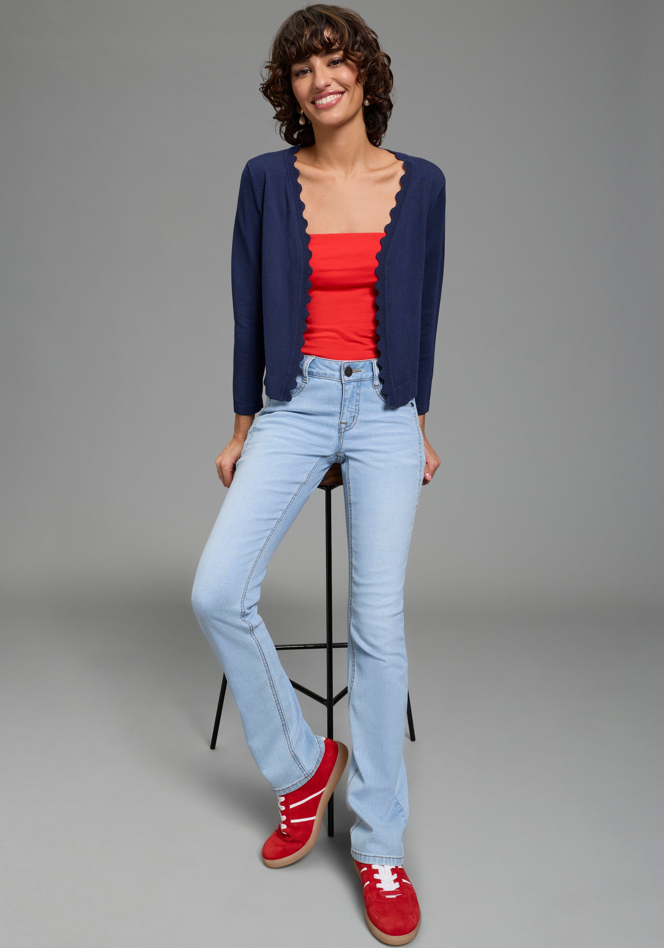 Melrose Bandeautop Packung, 2 tlg. mit Raffung an der Naht, durchgestepptes Rumpfabschluss