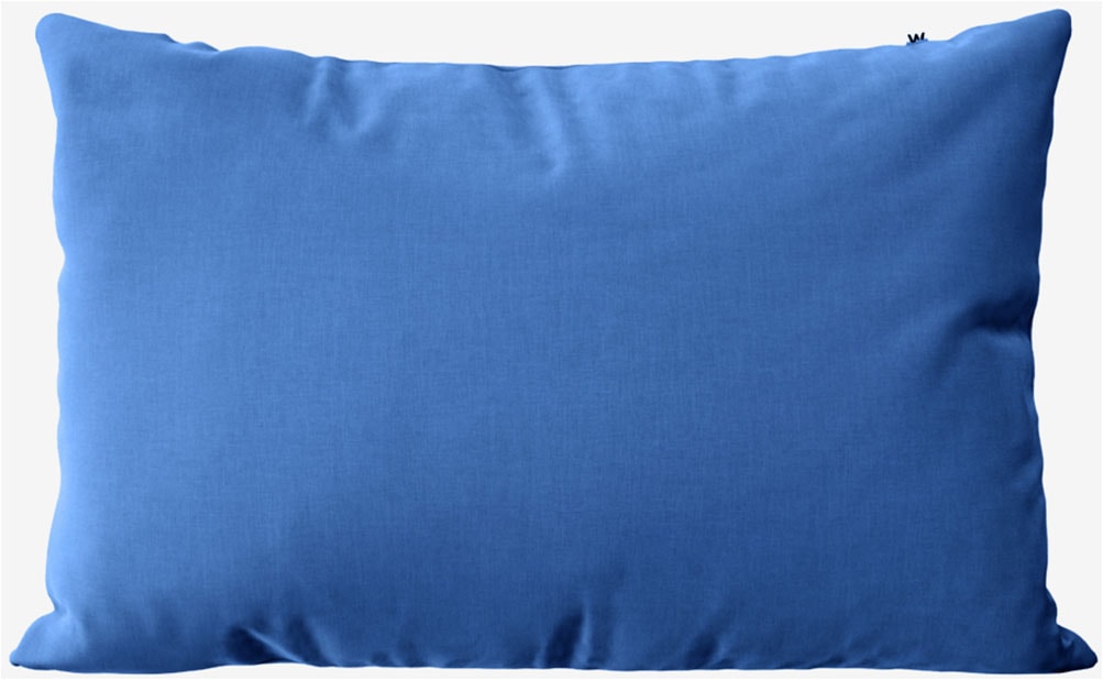 Wolkenfeld Housse de coussin »Renforcé Kissenbezug Baumwolle - Natürlich weiches Schlafgefühl« Grösse 80x80, 40x80 und 70x90 cm; versteckter Reissverschluss