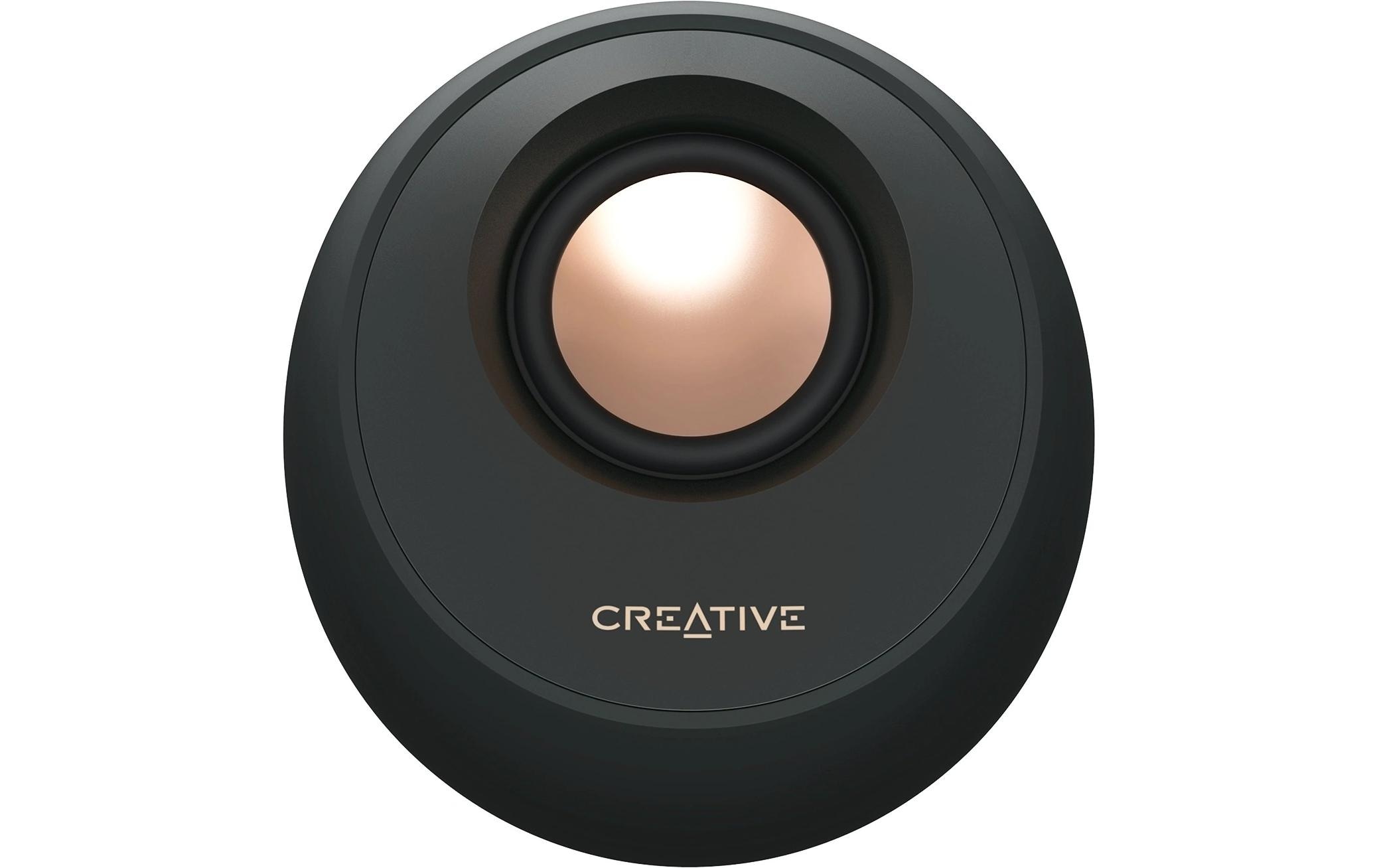 Creative Haut-parleurs pour PC »Pebble Pro, 2.0, Bluetooth 5.3, USB Audio, RGB« ( ) entrée AUX 3,5 mm
