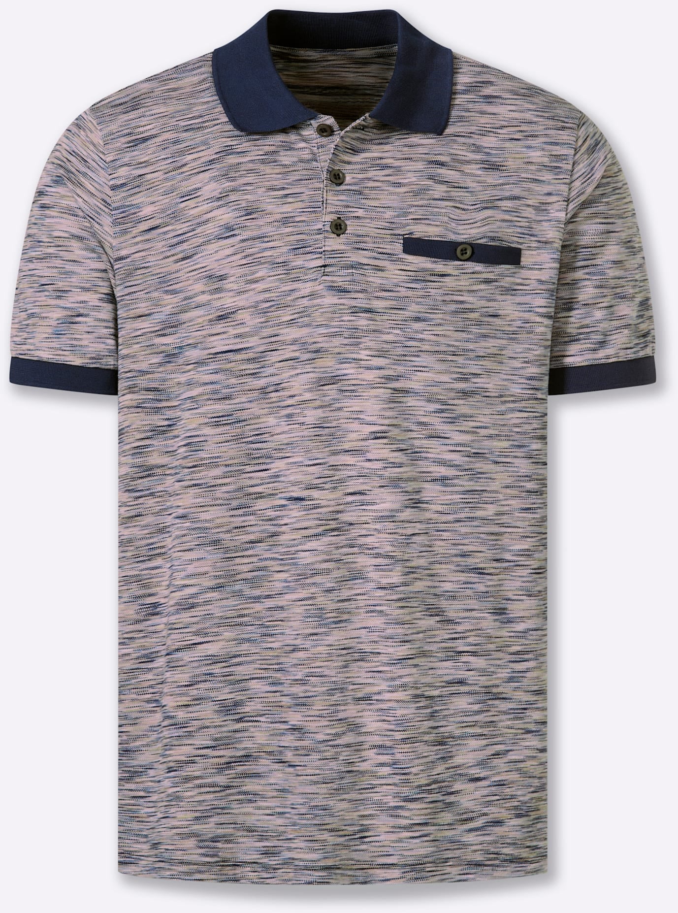 Marco Donati Kurzarmshirt »Kurzarm-Poloshirt«, 1 tlg.
