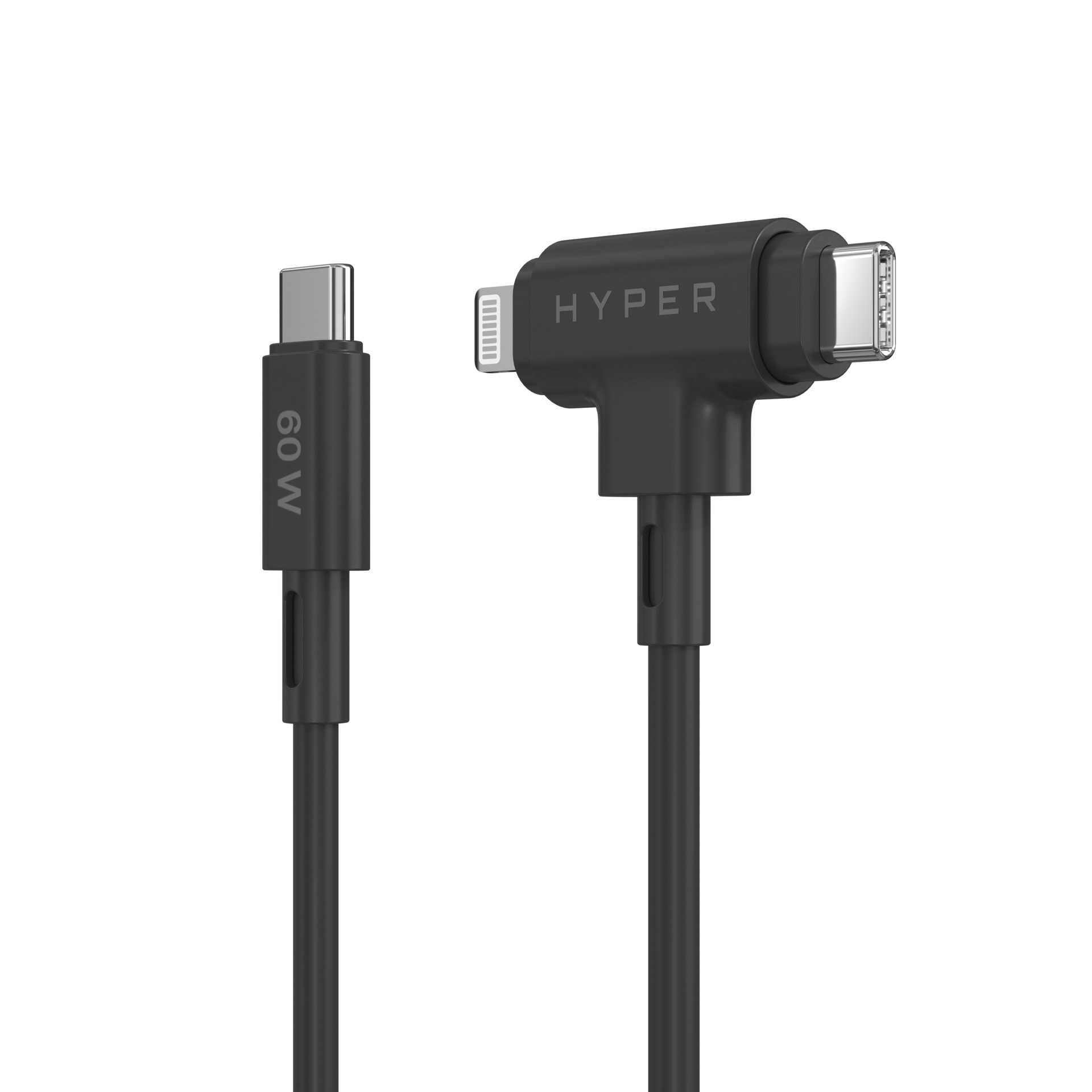 Targus Câble USB »HyperJuice Silicone USB-C zu USB-C Lightning Hybrid 60W«
