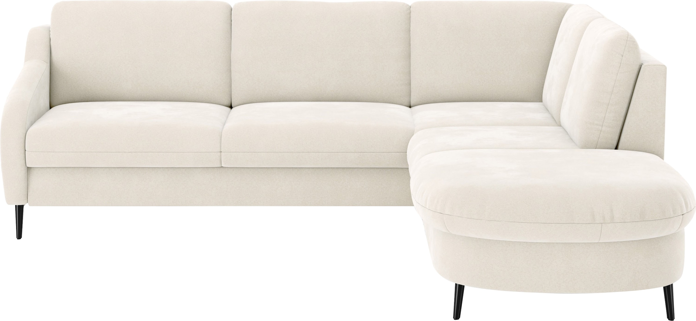 sit&more Ecksofa »Soul L-Form« wahlweise mit Bettfunktion und Bettkasten oder Schubkasten
