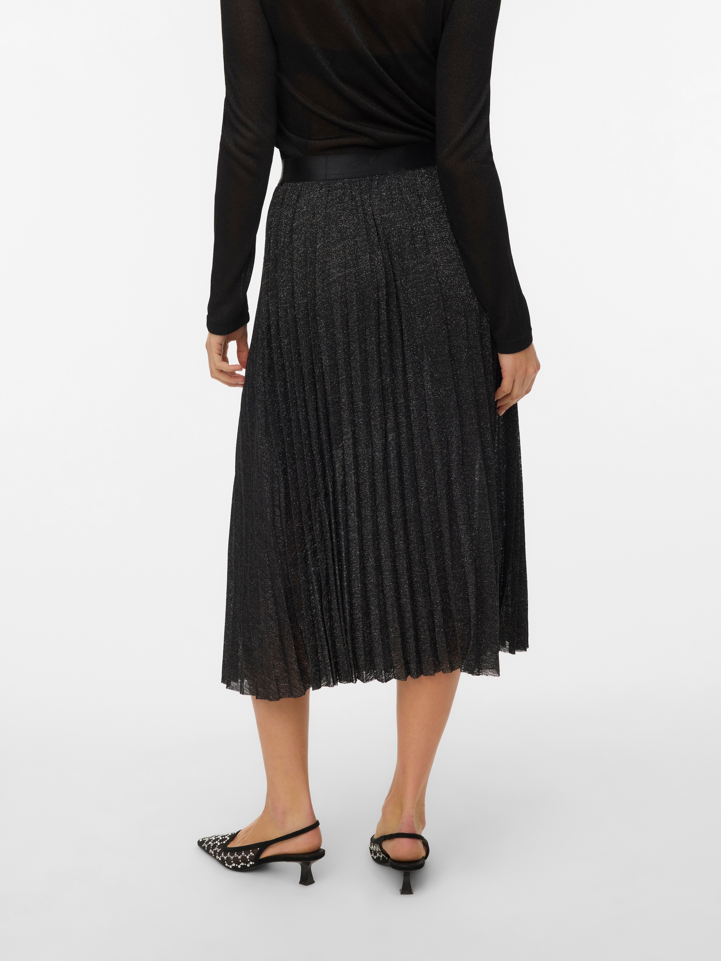 Vero Moda Jupe plissée »VMHENLEY MW 7/8 SKIRT JRS BTQ«