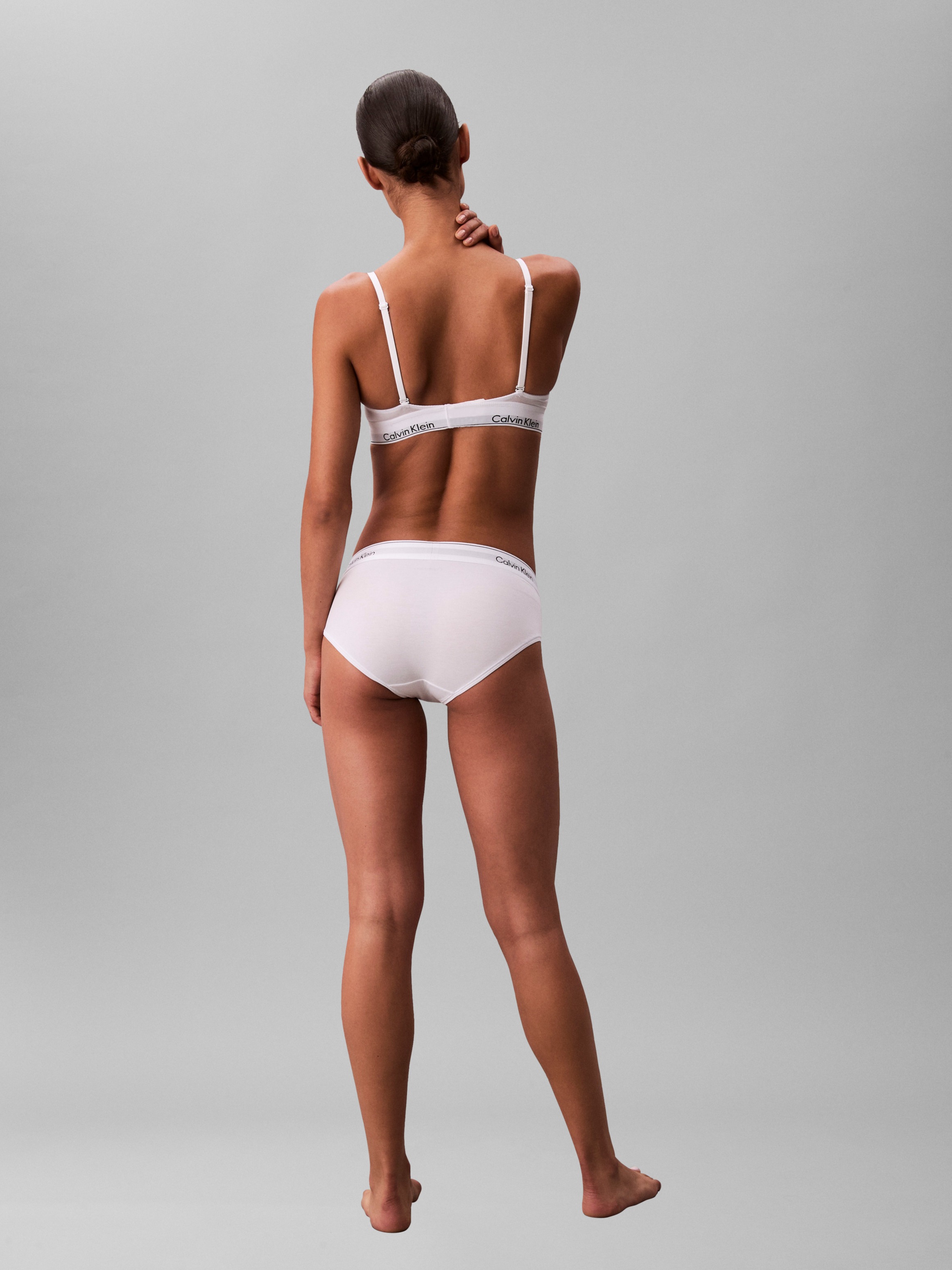 Calvin Klein Underwear Soutien-gorge triangle »LGHT LINED TRIANGLE« avec logo CK à la taille
