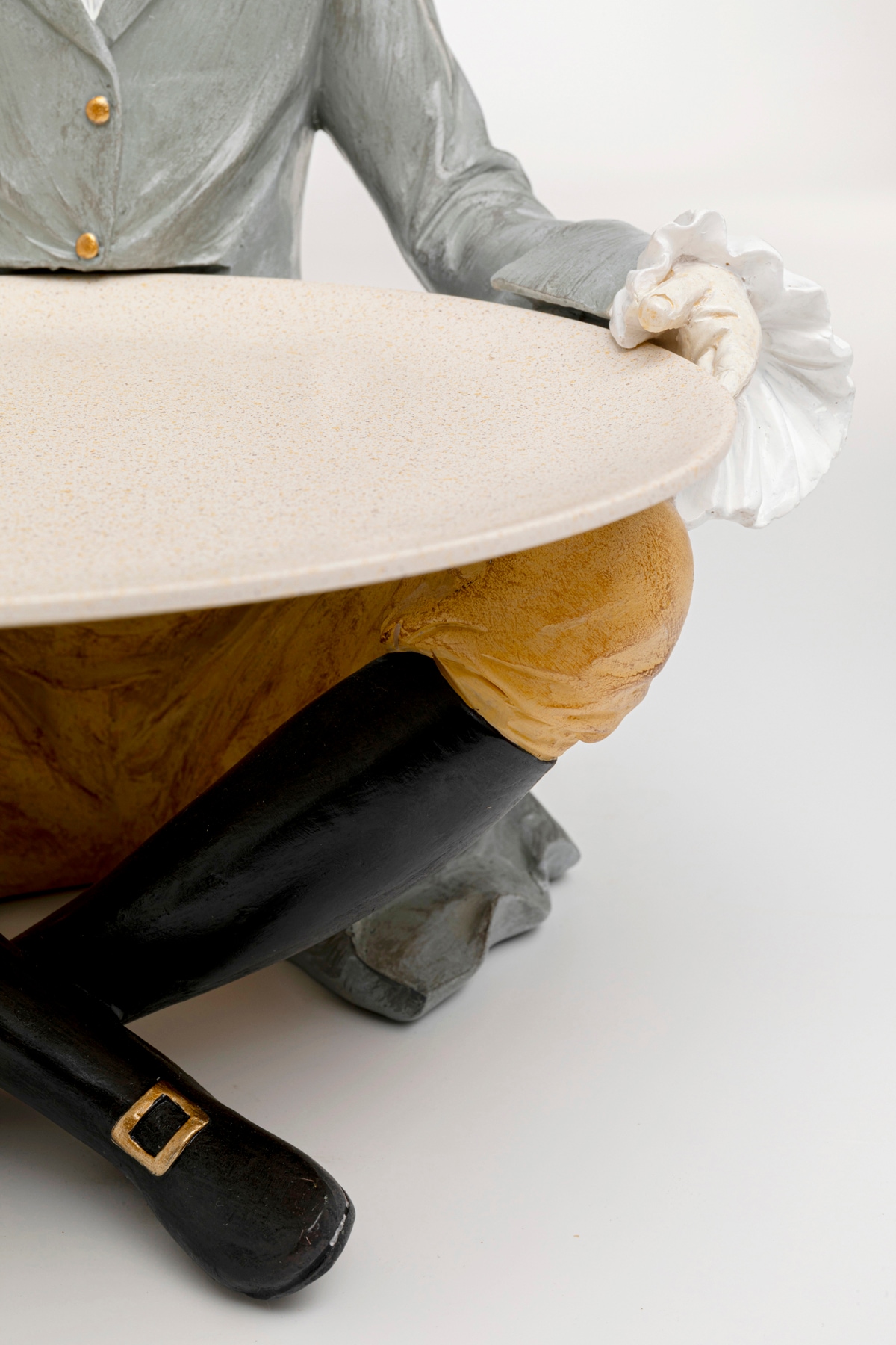 Kare Design Dekofigur »Gentleman Dog Tray« verschiedene Grössen