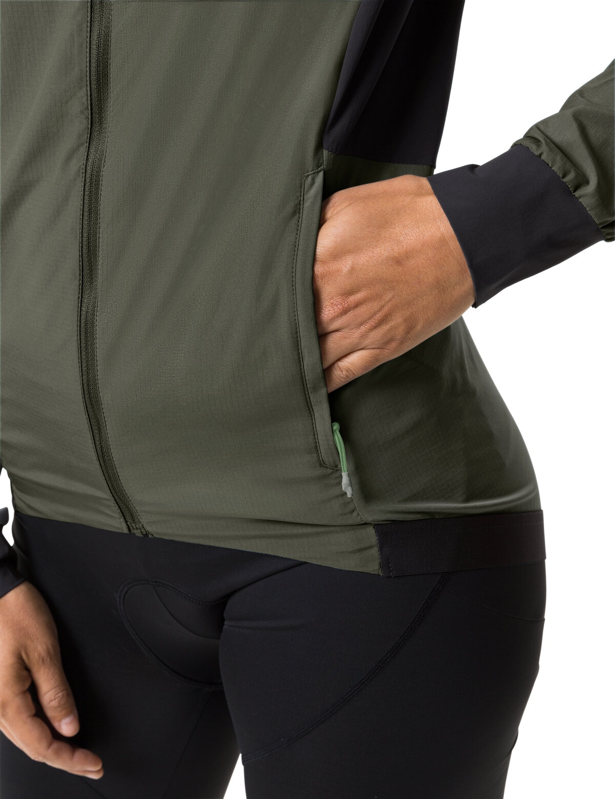 VAUDE Fahrradjacke besonders geringes Gewicht, kleines Packmass, winddicht, atmungsaktiv