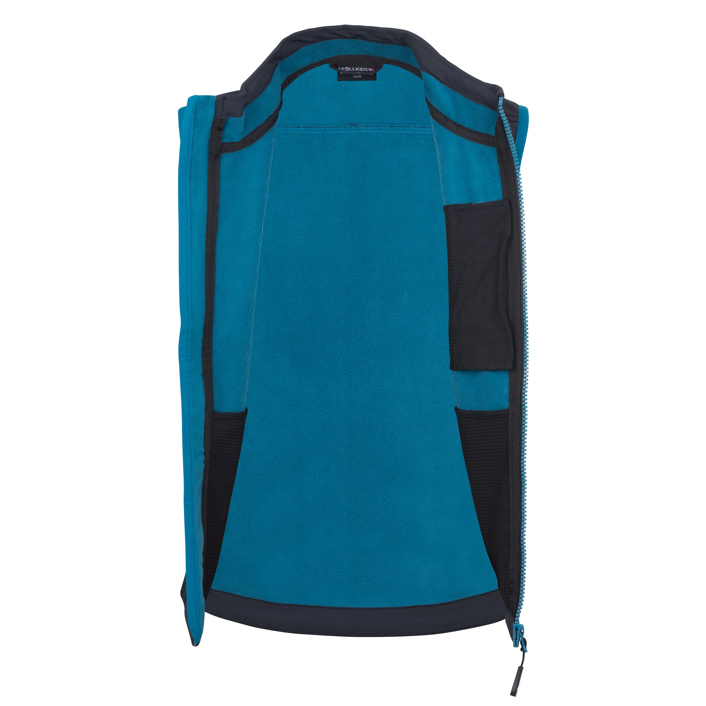 TROLLKIDS Softshellweste »KIDS TROLLFJORD VEST« 1 tlg. atmungsaktiv, wasserabweisend, mit Reissverschlusstaschen