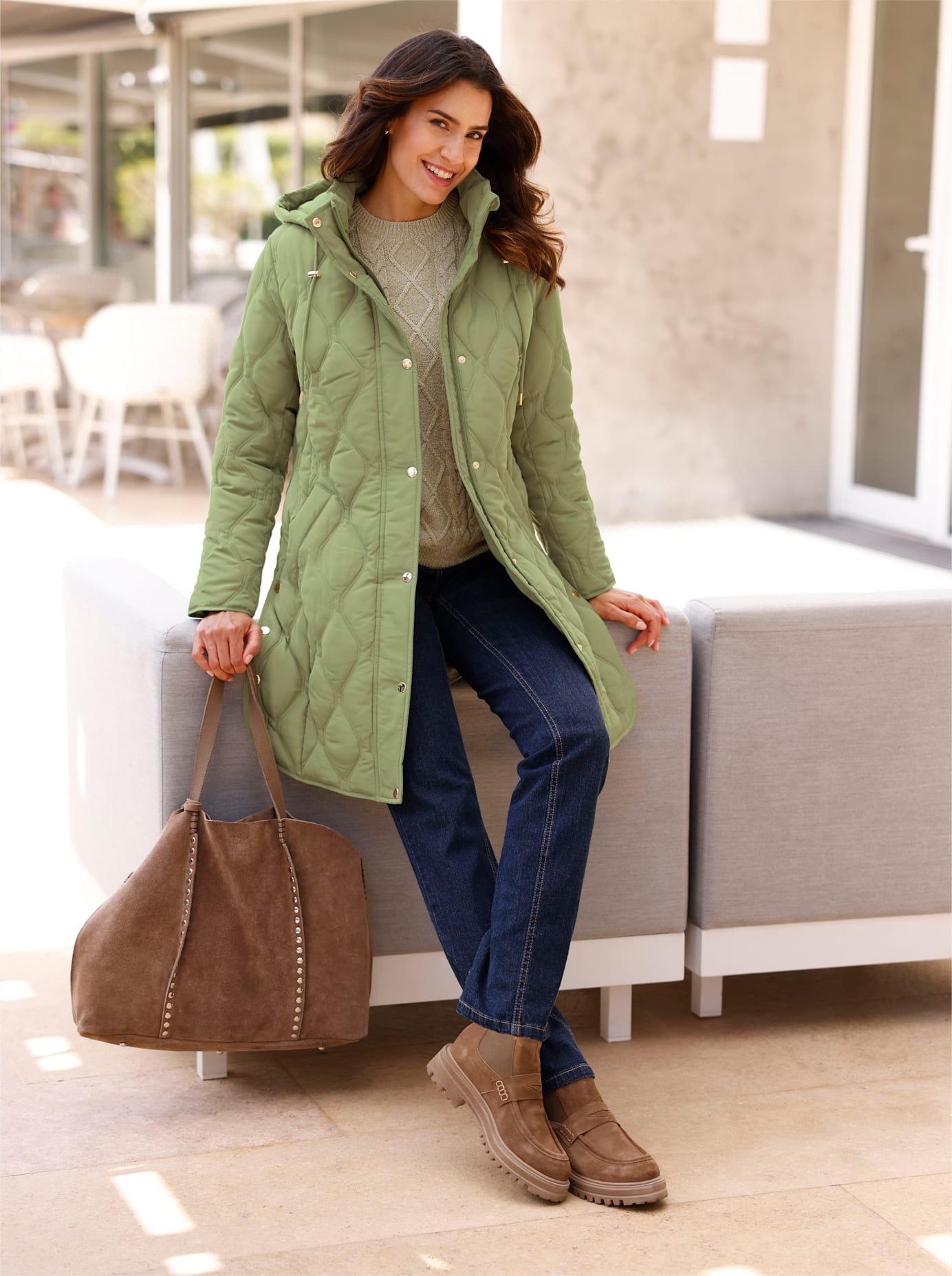 Inspirationen Manteau matelassé