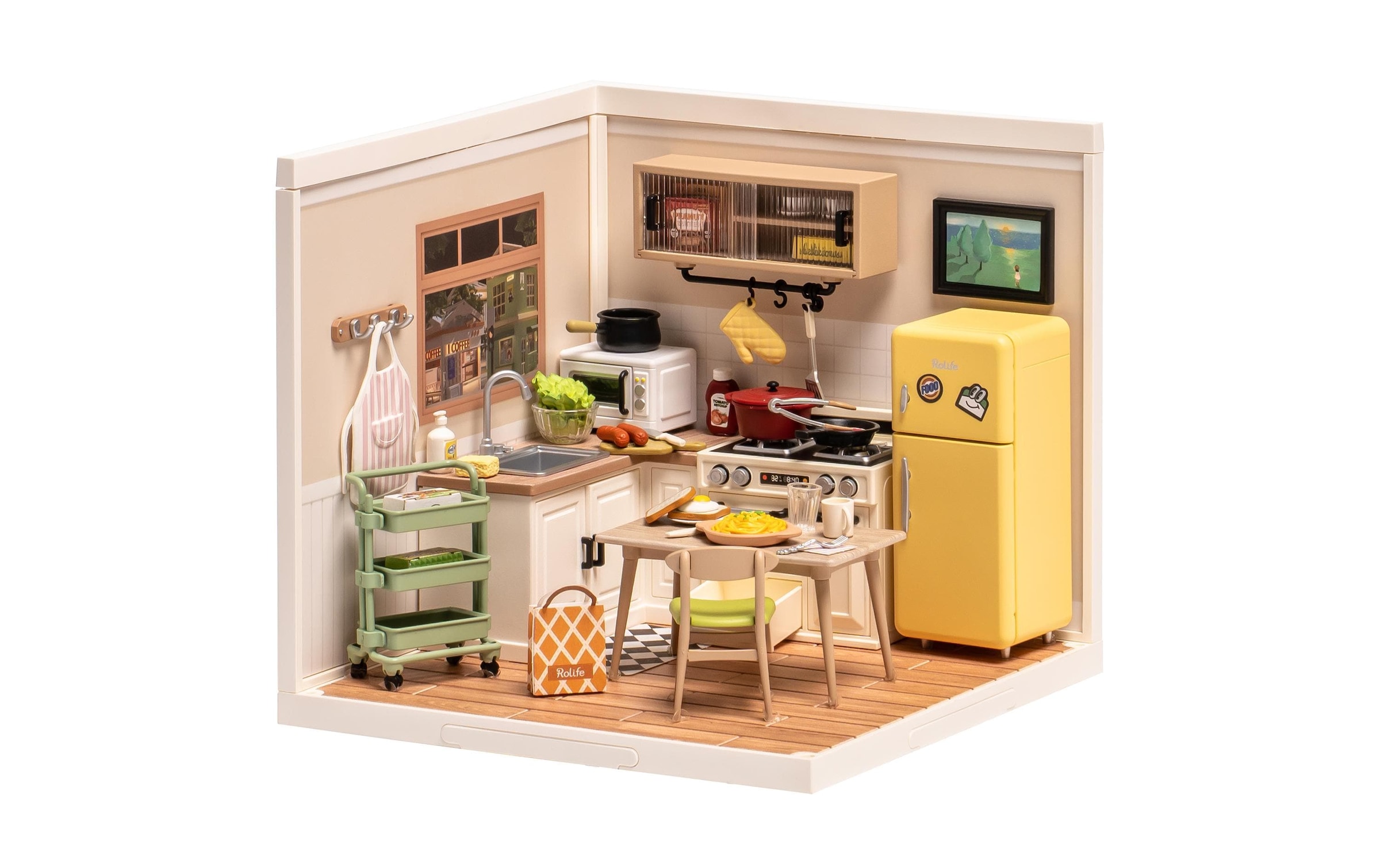   Modellbausatz »RoboTime Fröhliche Mahlzeiten Küche«