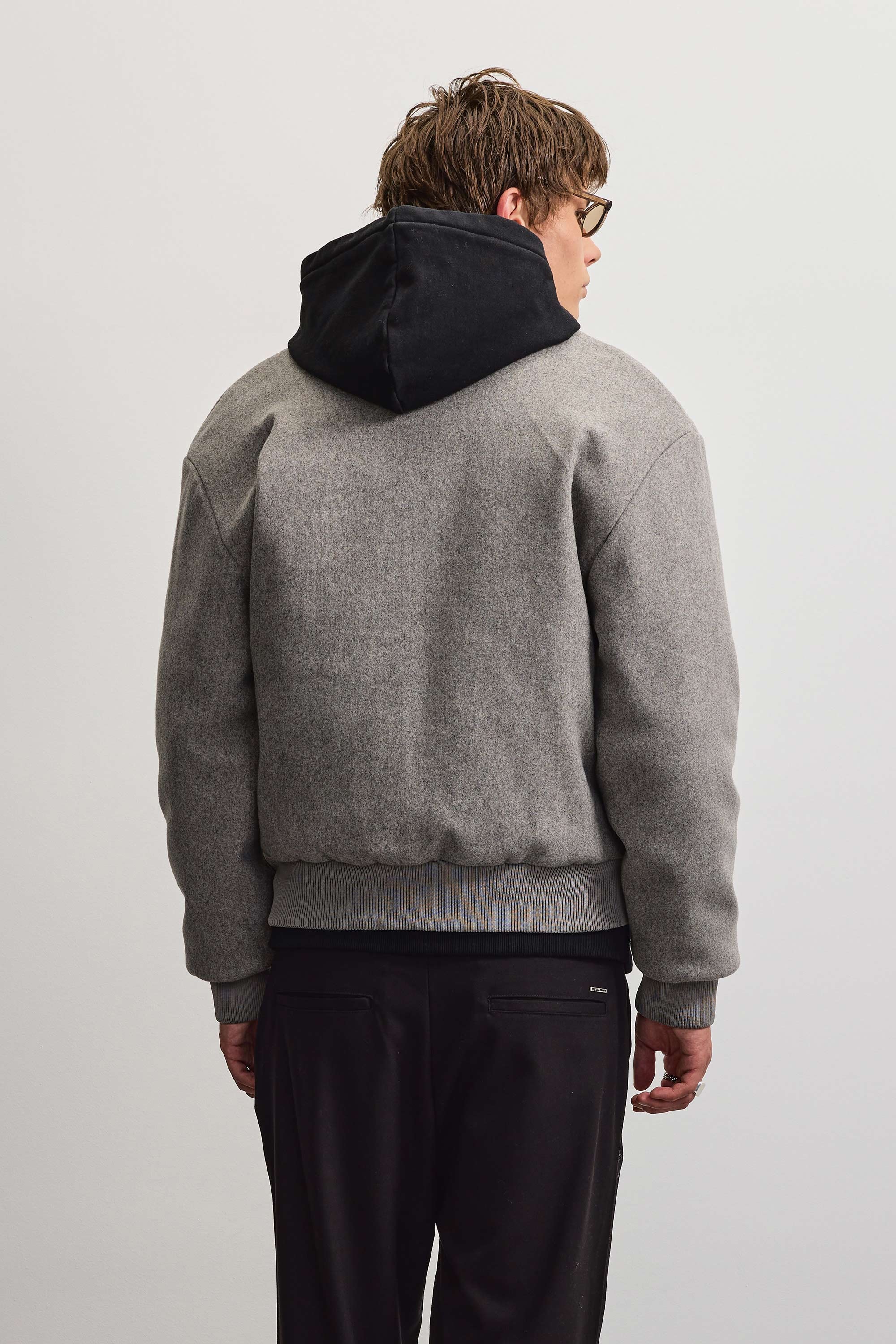 PEGADOR Veste bomber »LEGNANO WOOLOPTIC BOMBER JACKET« Kunstfaser, regular fit