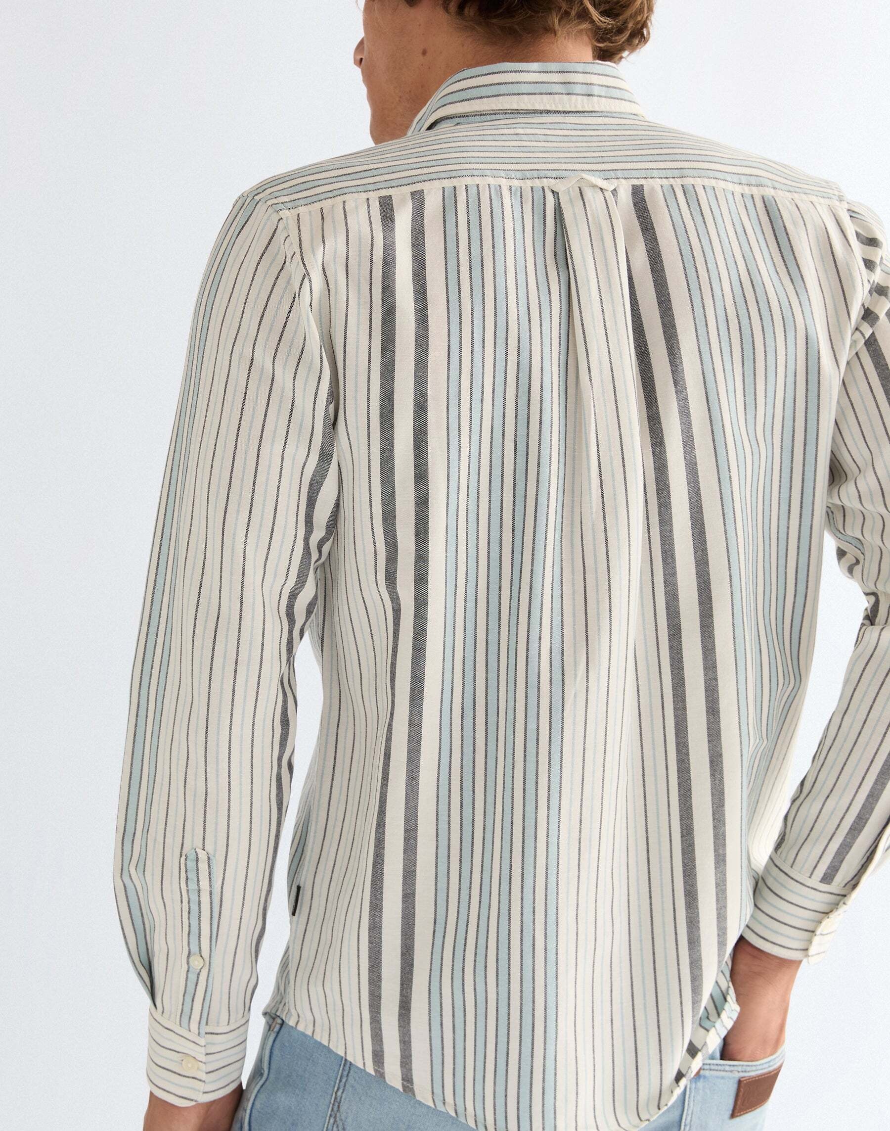 Wrangler Langarmhemd »WRANGLER Langarmhemd Oxford«